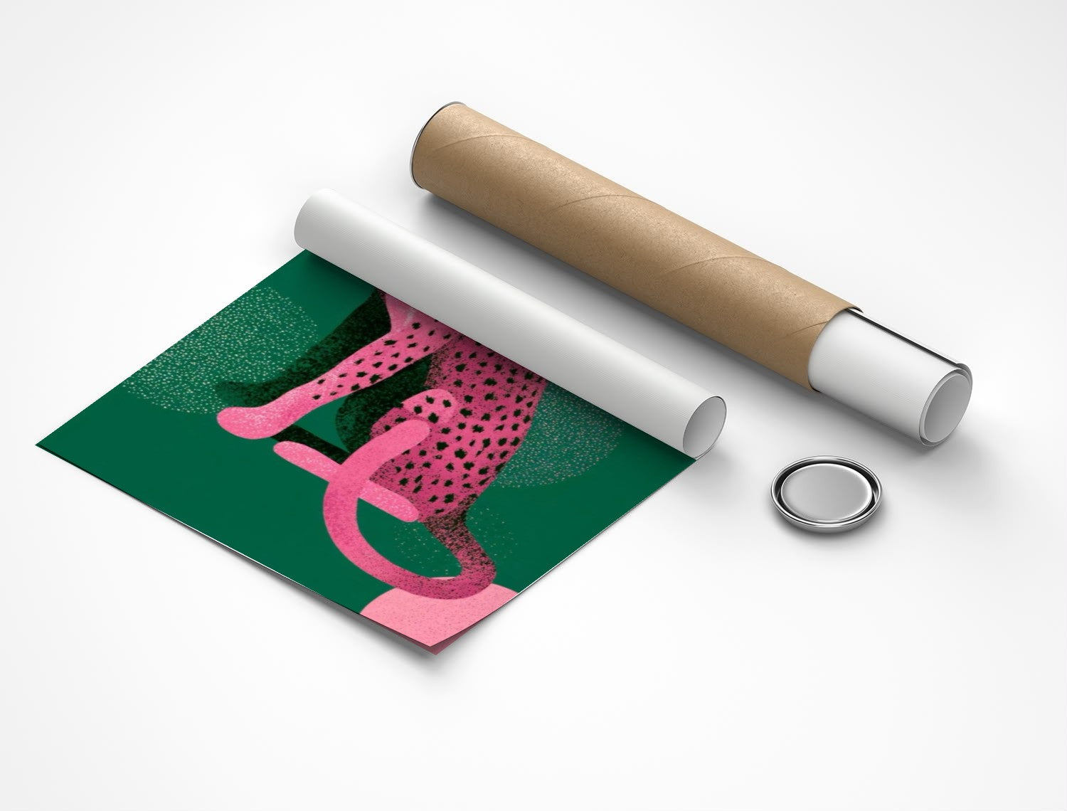 Rolled poster