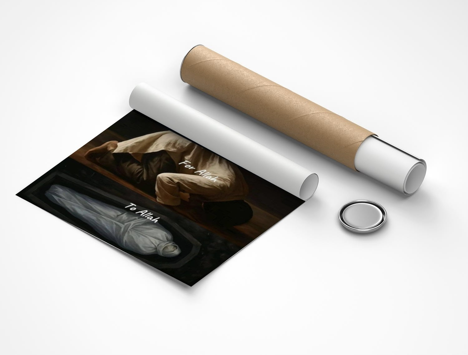 Rolled poster