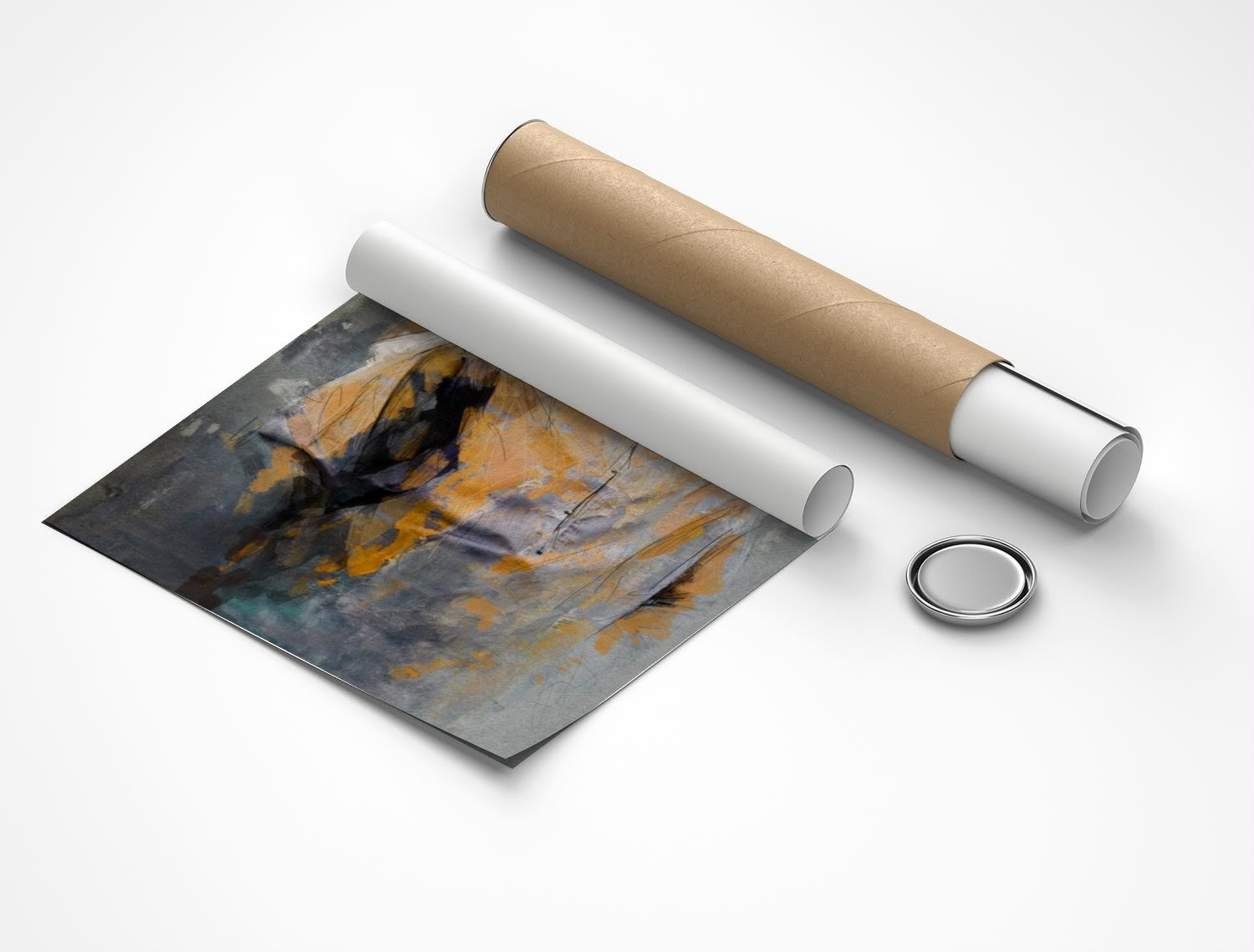 Rolled poster