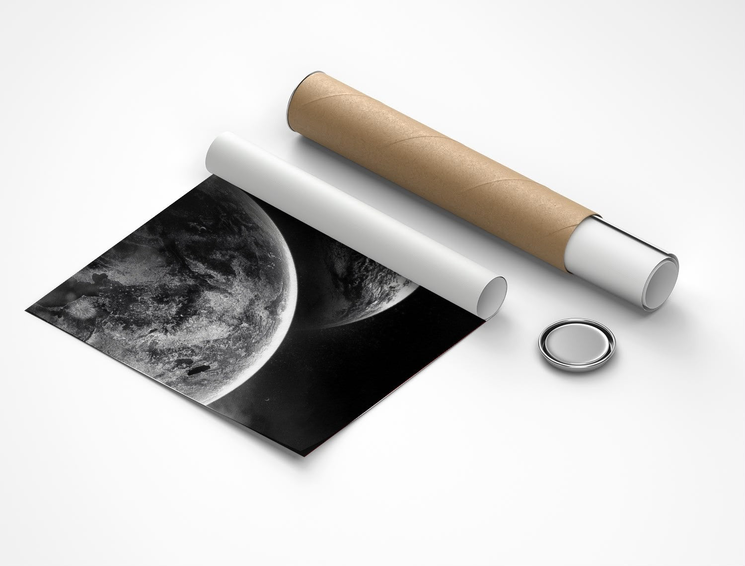 Rolled poster