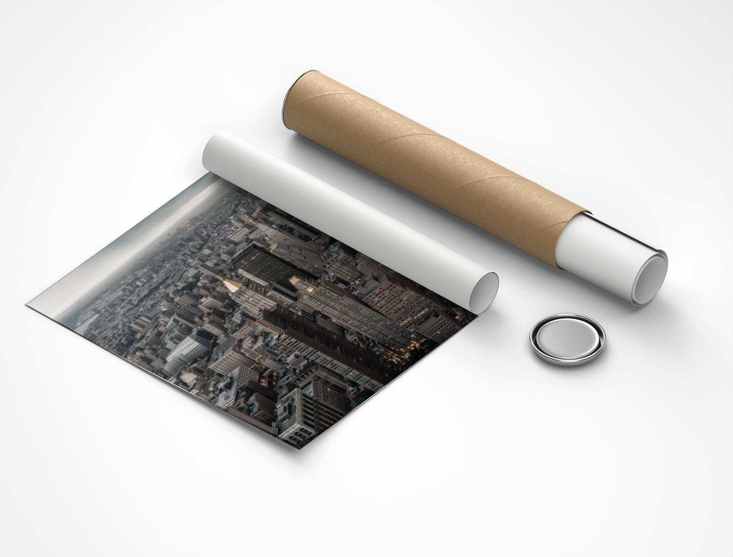 Rolled poster