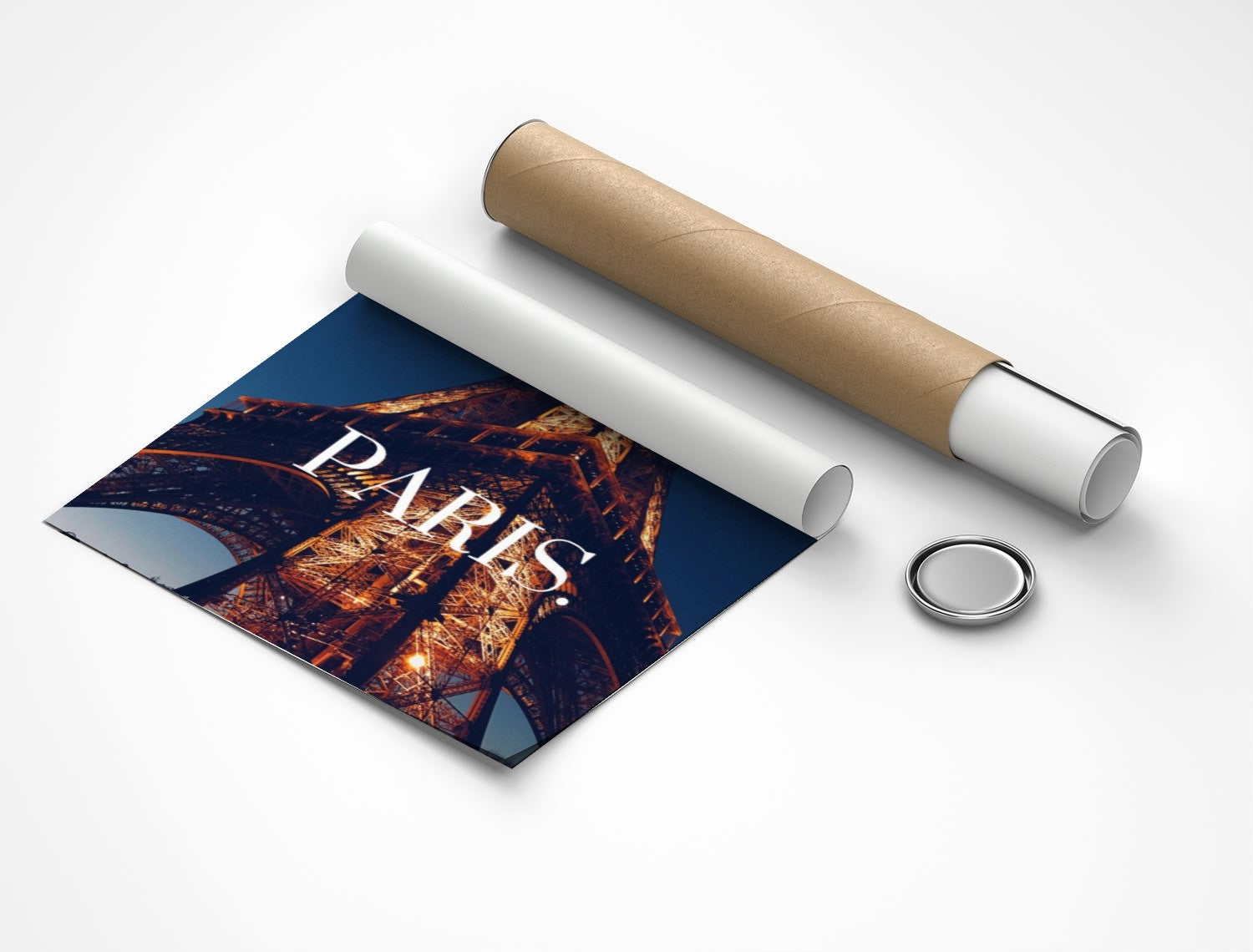 Rolled poster