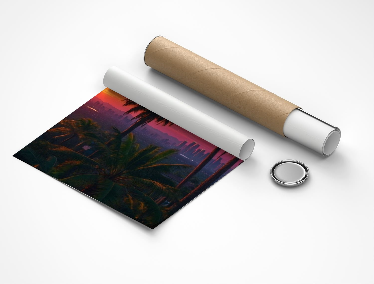 Rolled poster