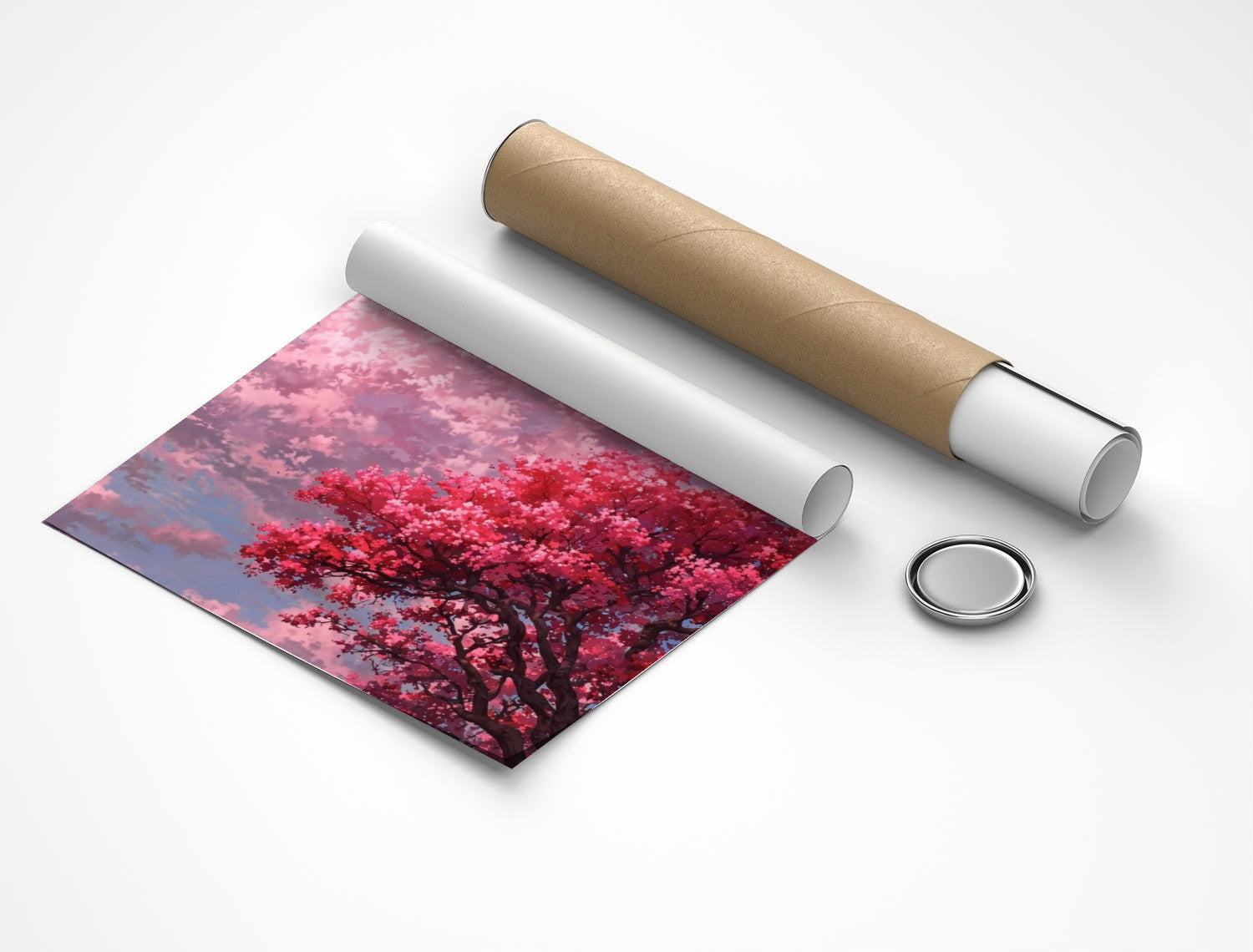 Rolled poster