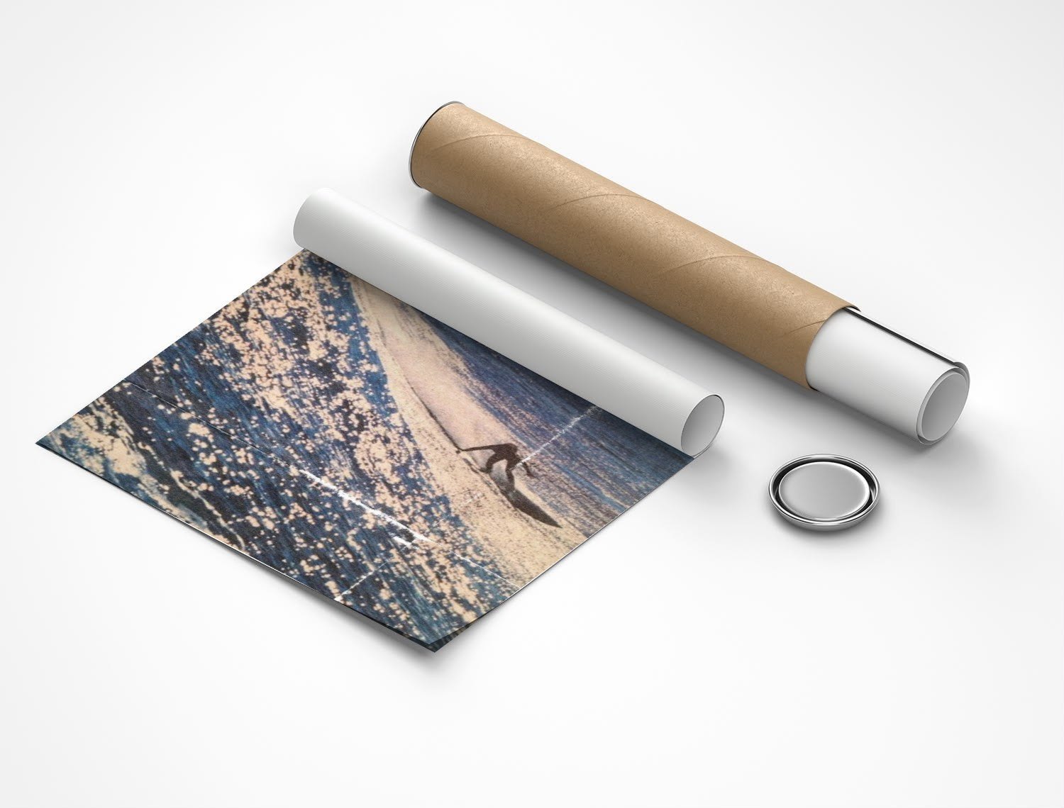Rolled poster