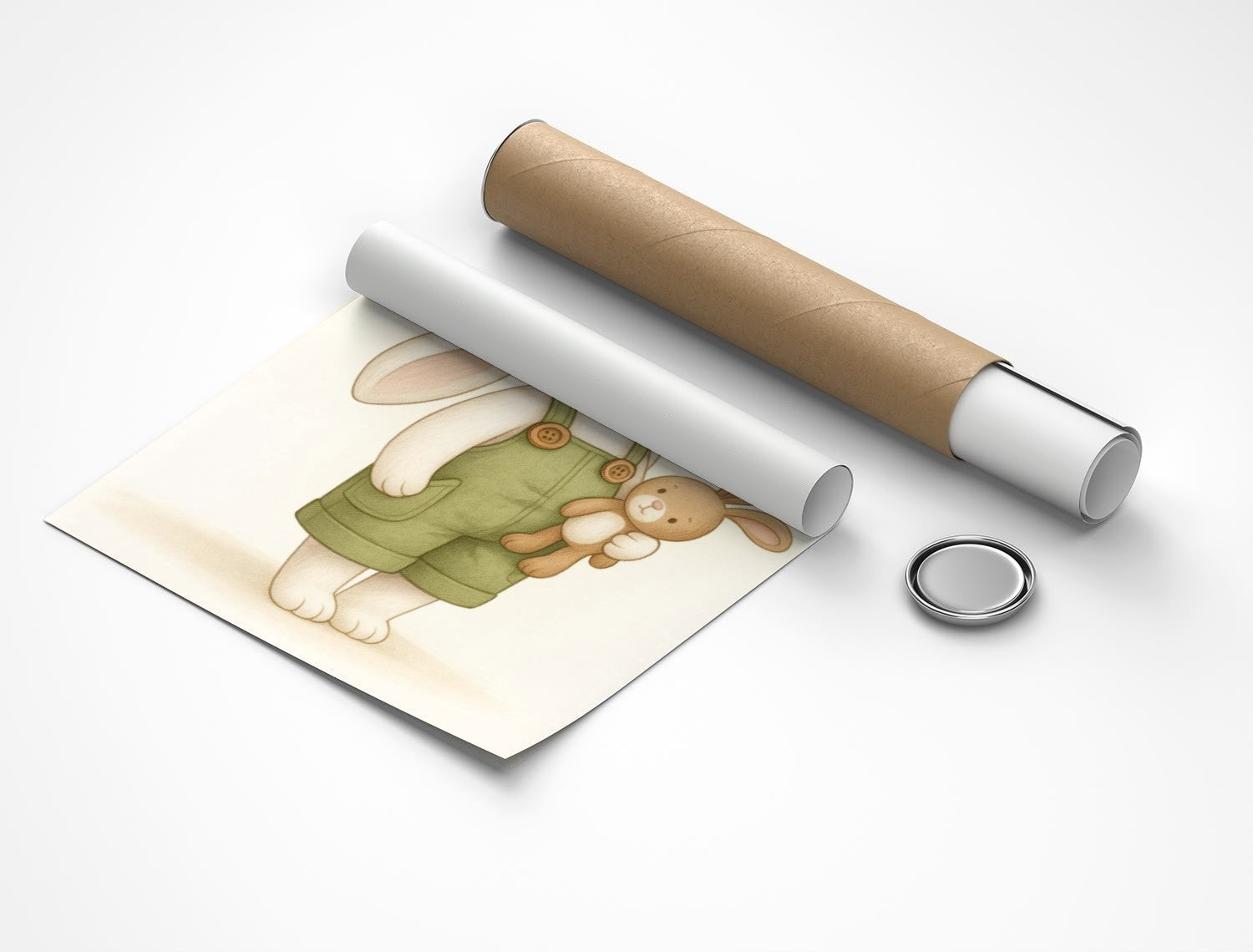 Rolled poster