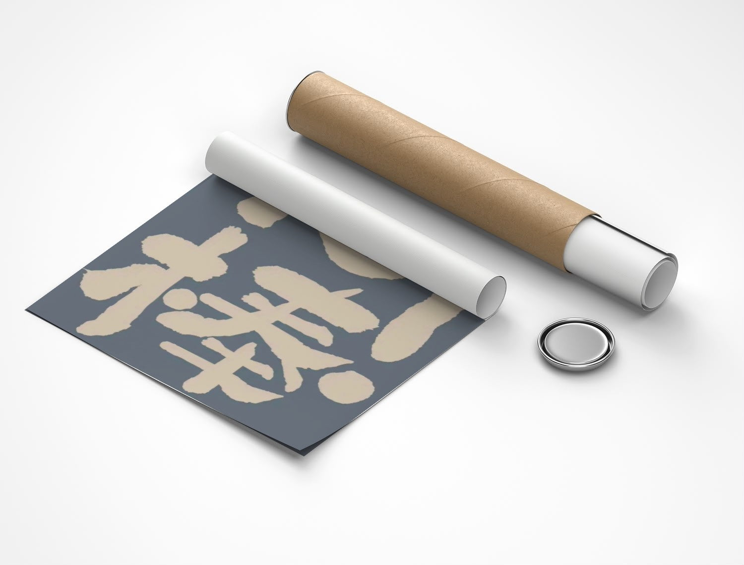 Rolled poster