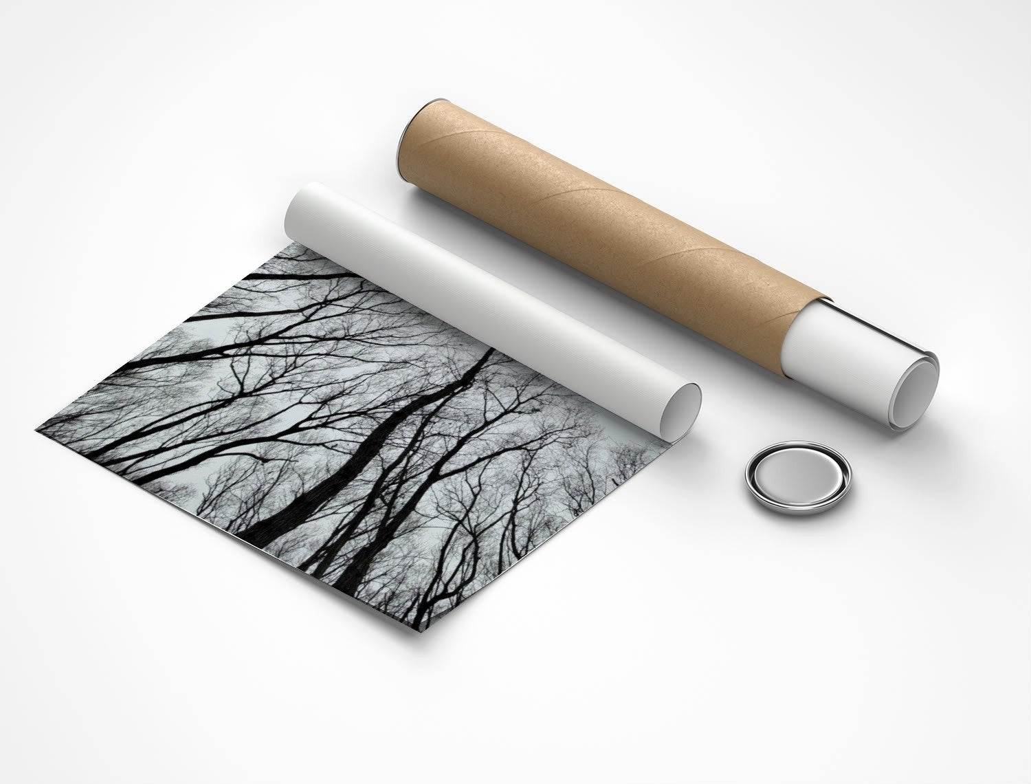 Rolled poster