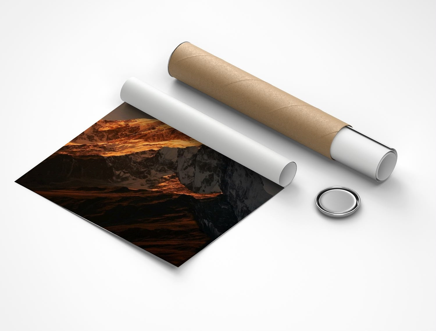 Rolled poster