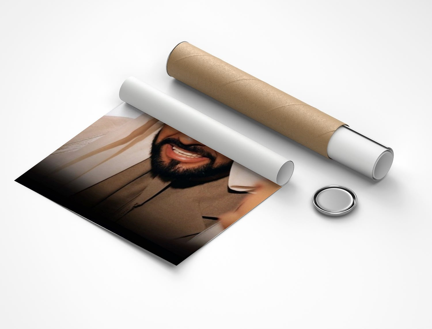 Rolled poster