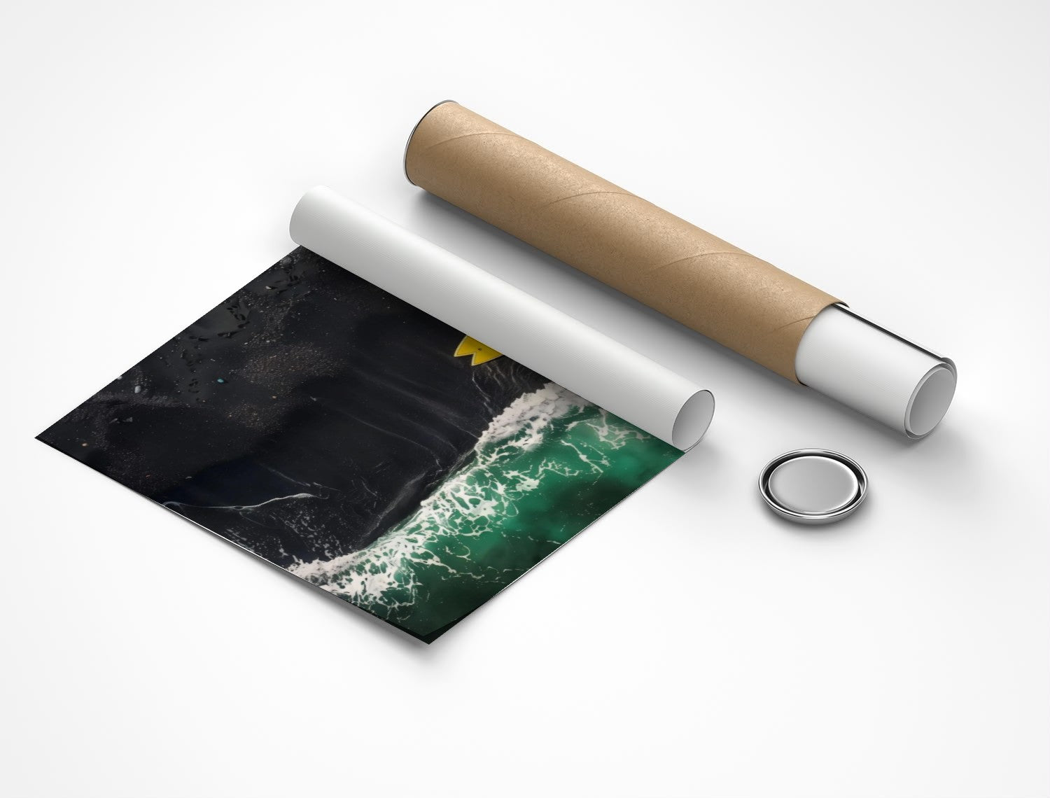 Rolled poster