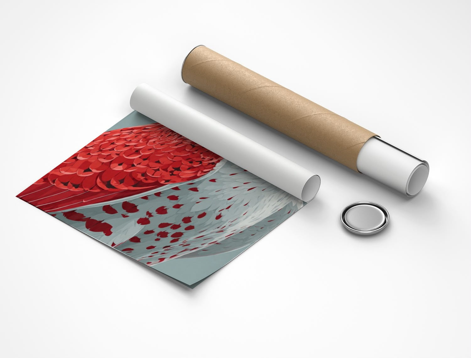 Rolled poster