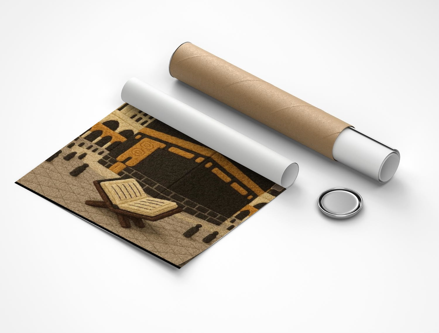 Rolled poster