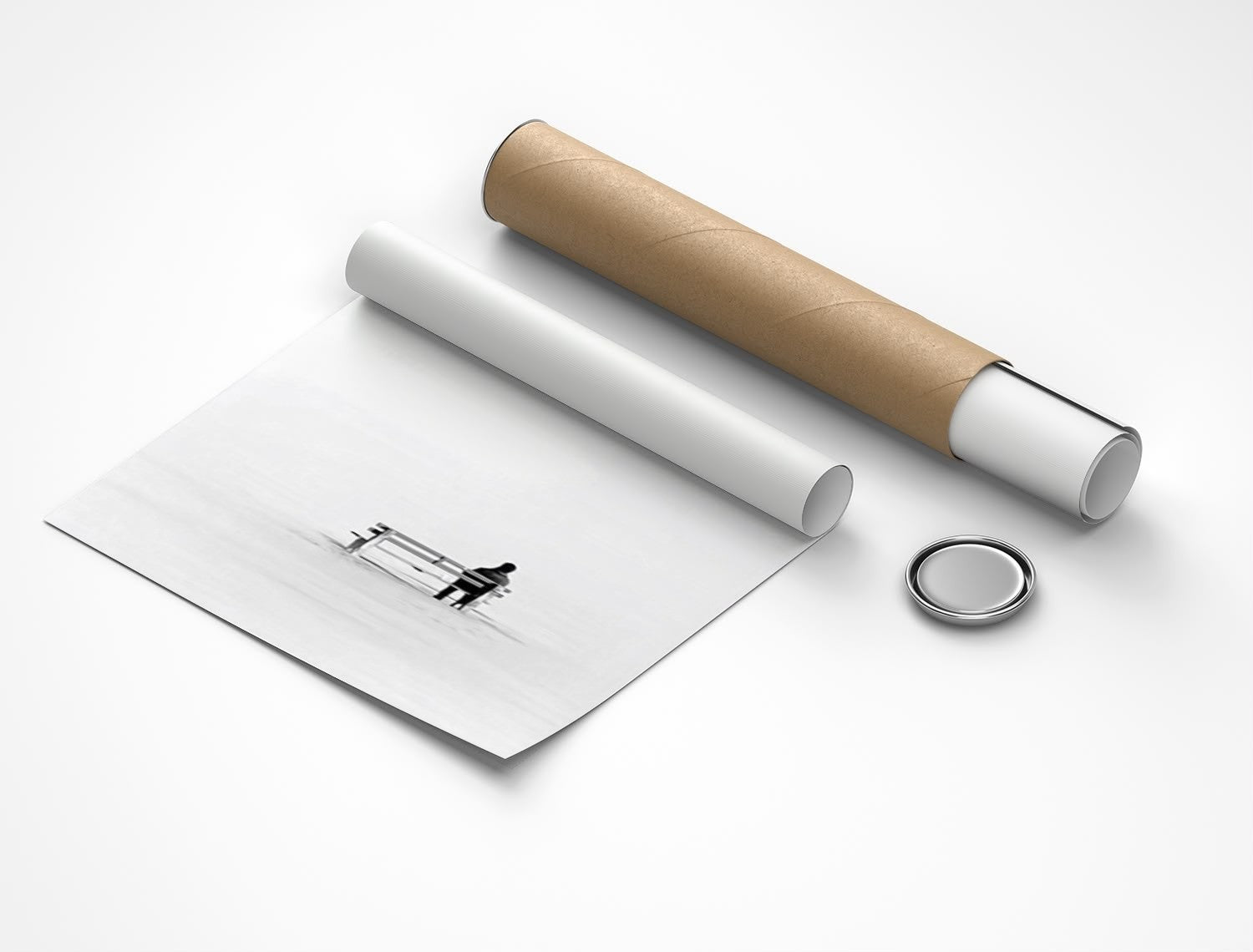 Rolled poster