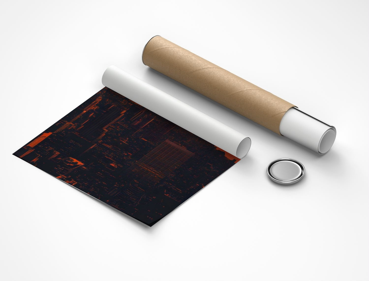 Rolled poster