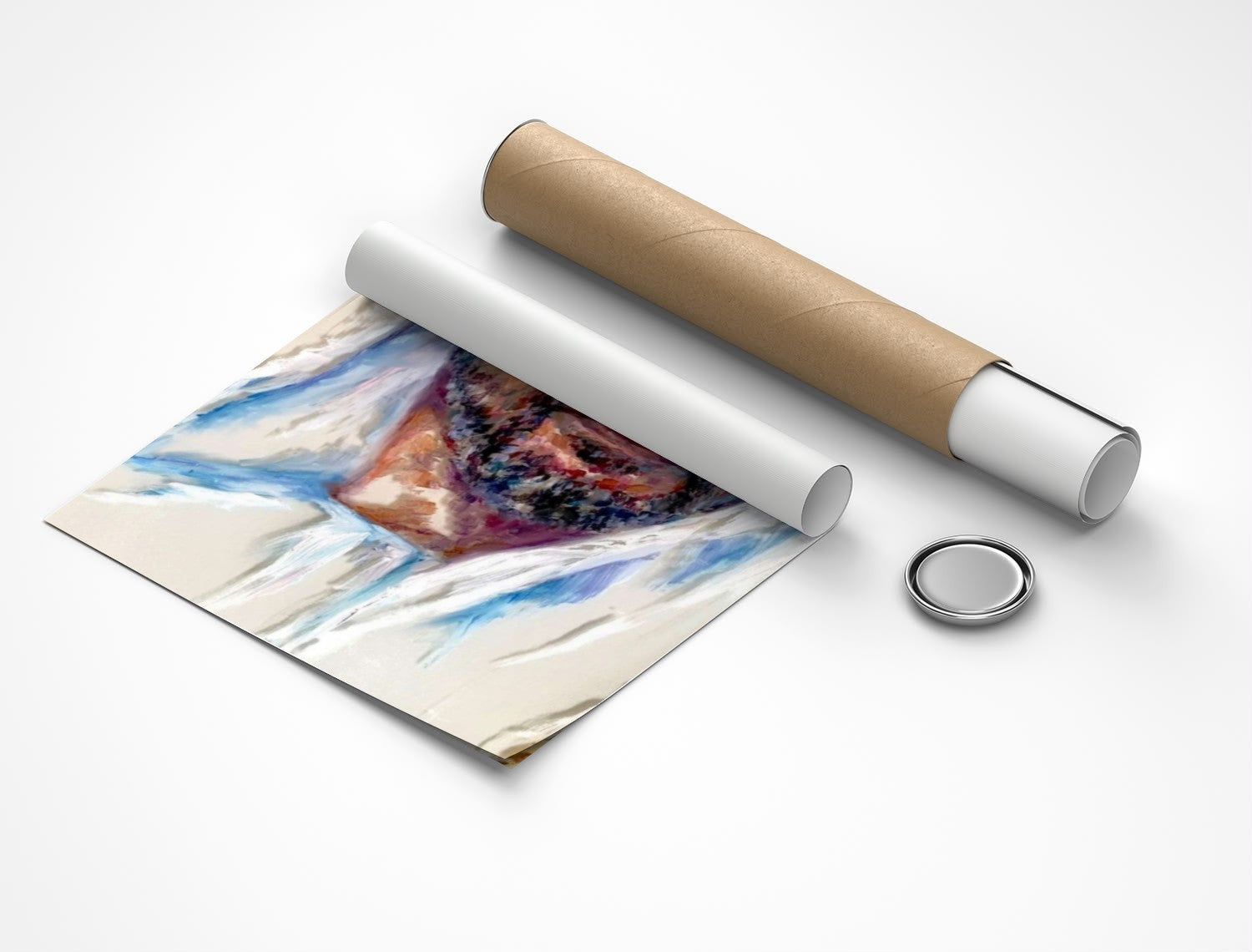 Rolled poster