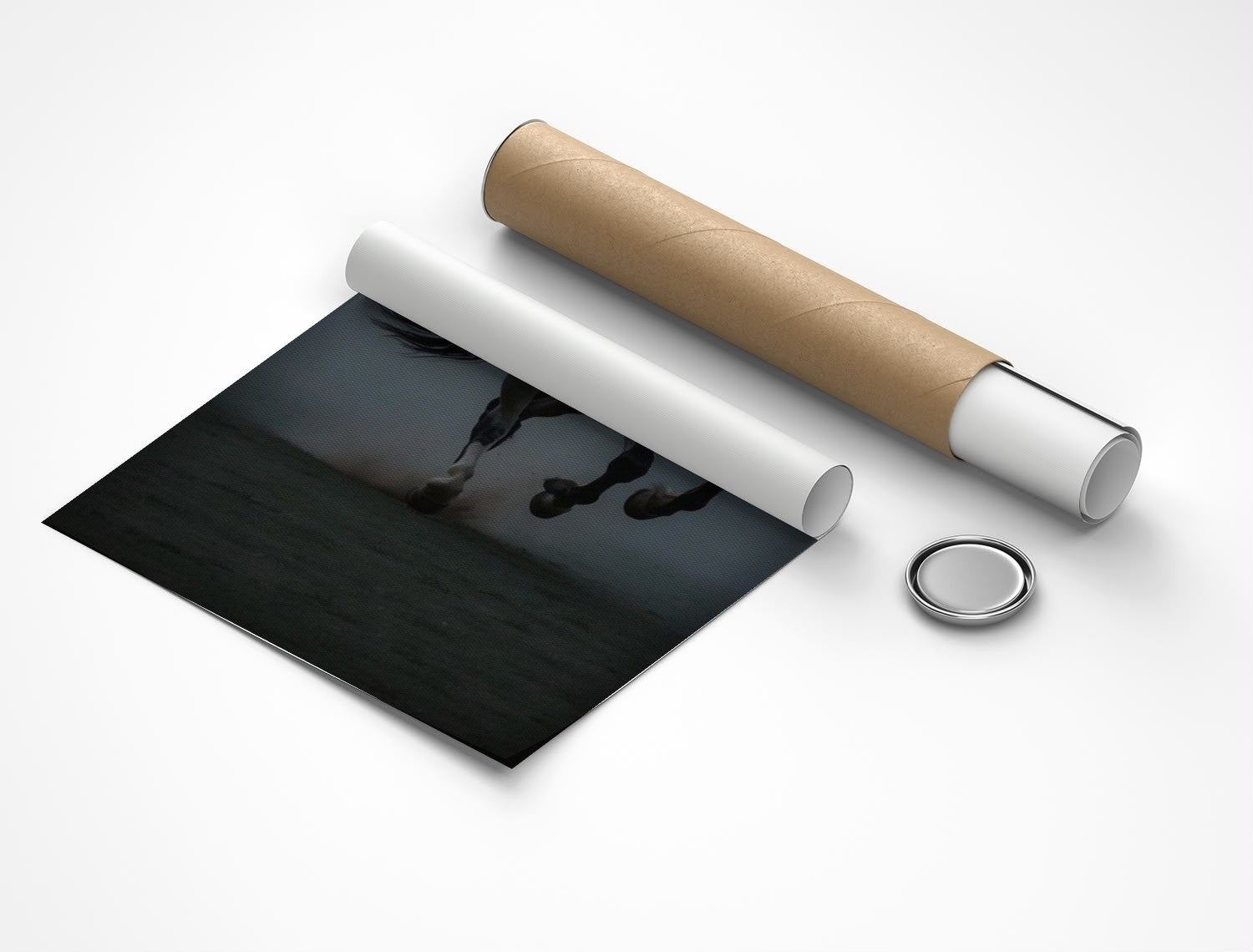 Rolled poster
