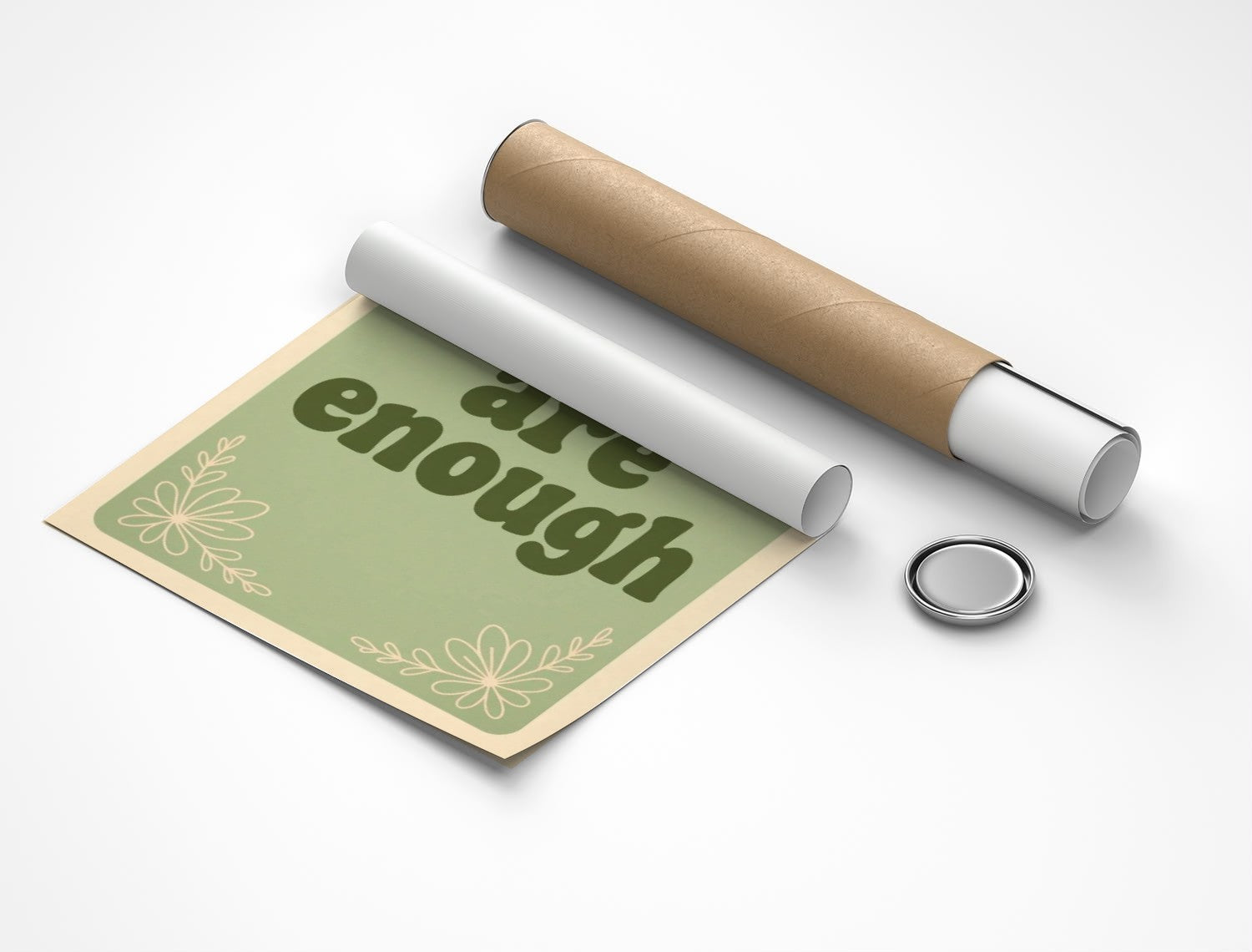 Rolled poster