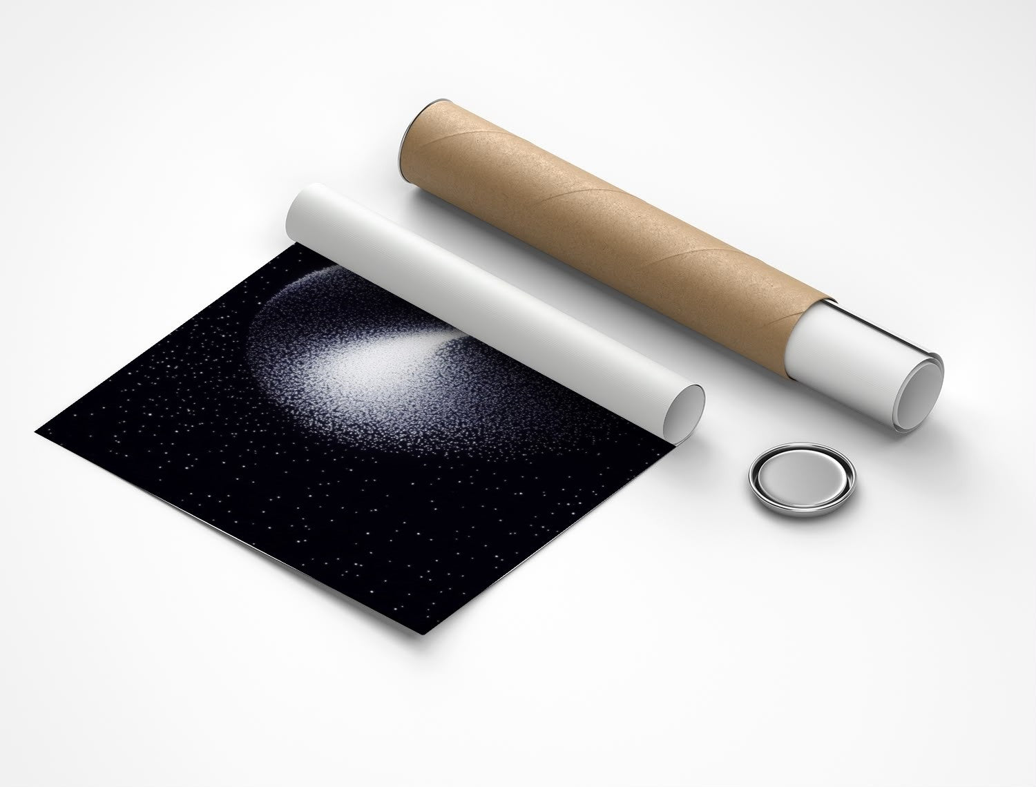 Rolled poster