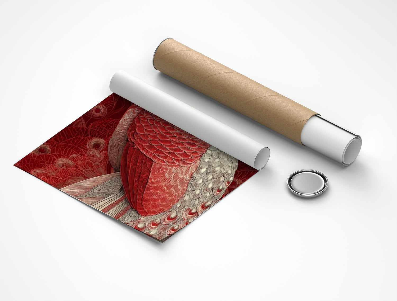 Rolled poster