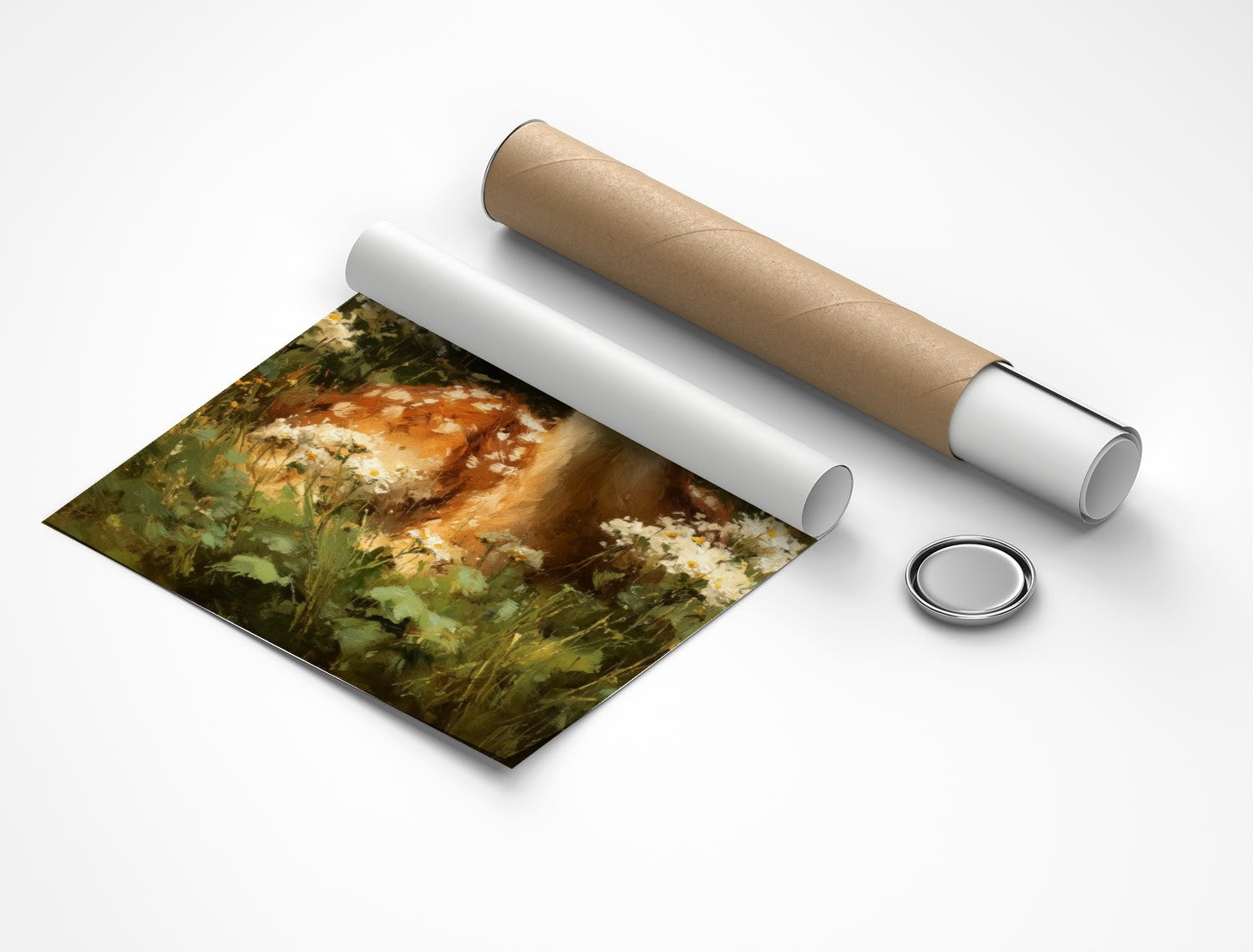 Rolled poster