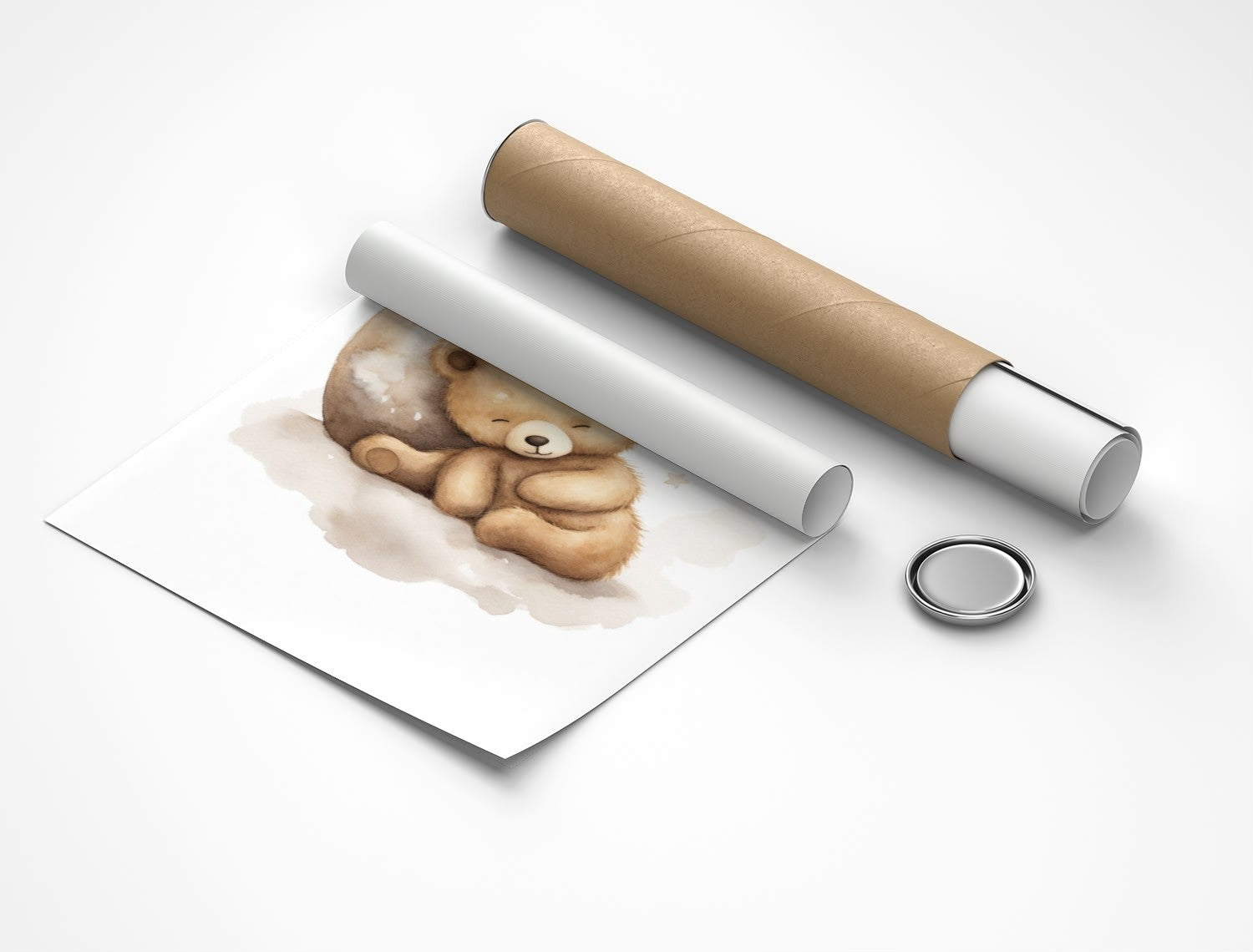 Rolled poster
