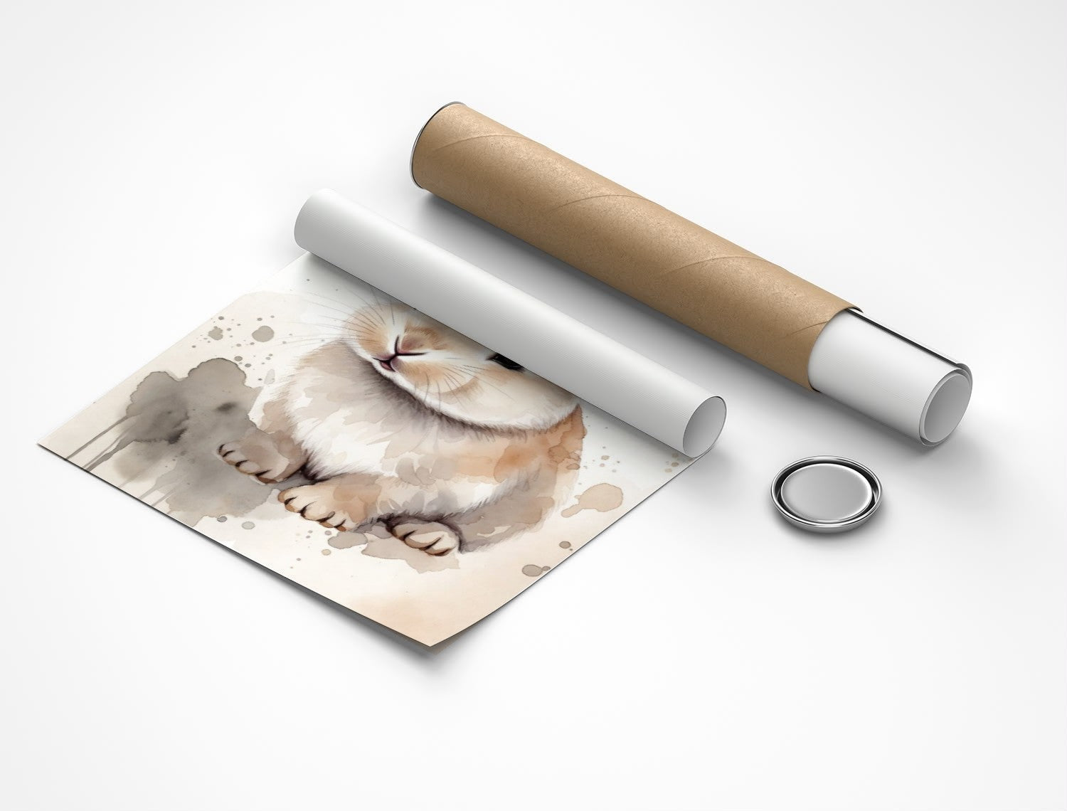 Rolled poster
