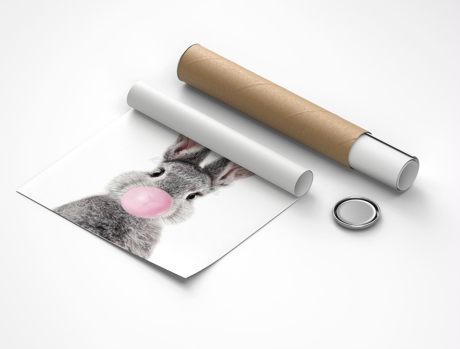 Rolled poster