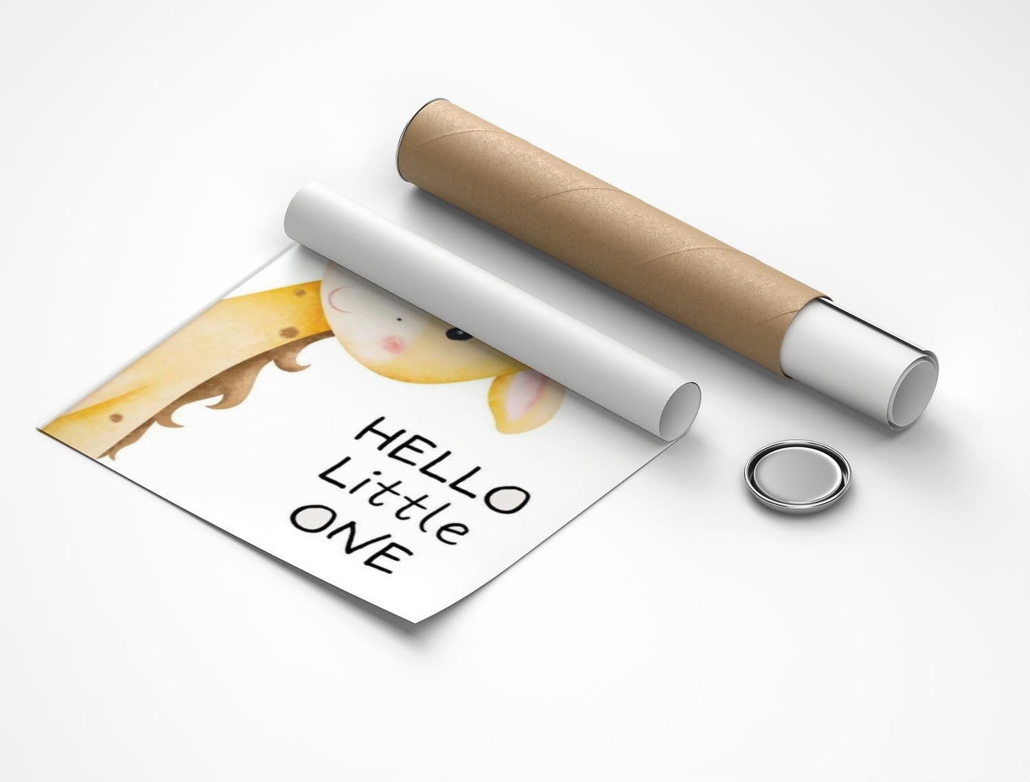 Rolled poster