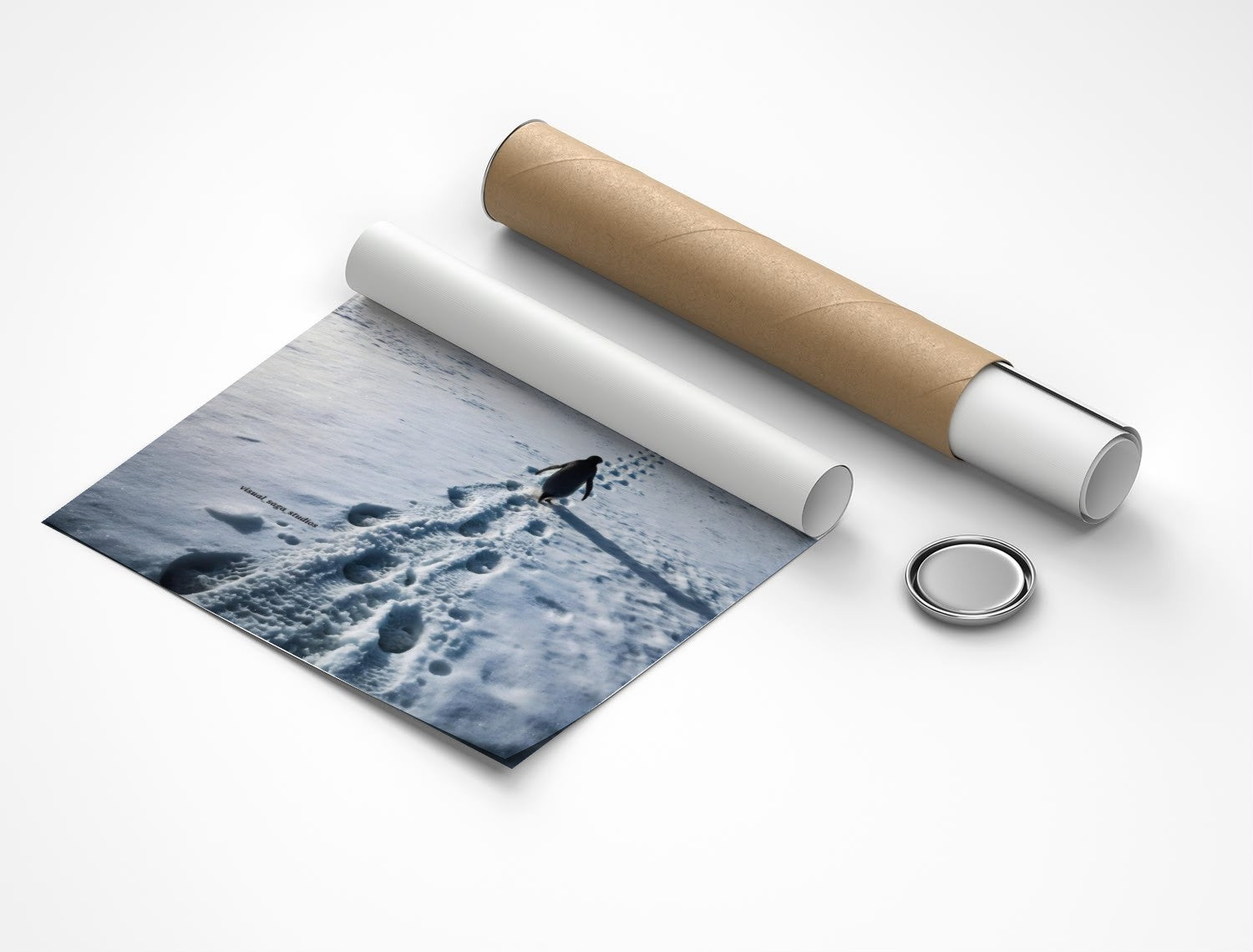 Rolled poster