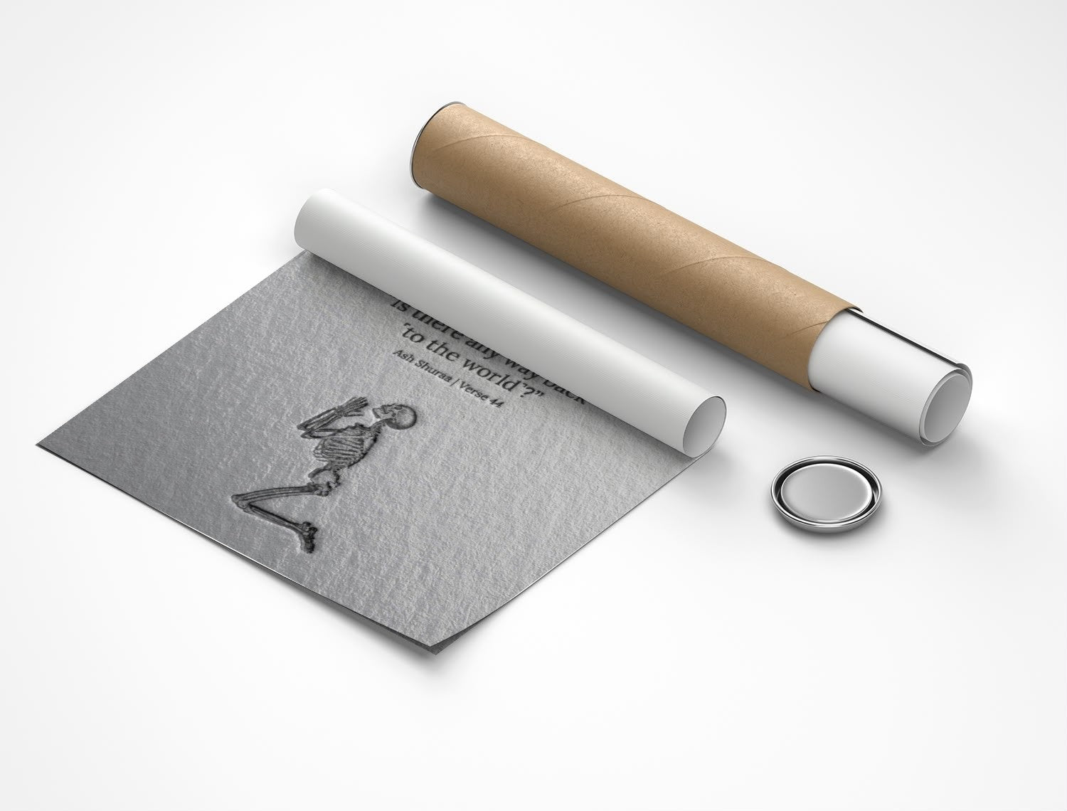 Rolled poster