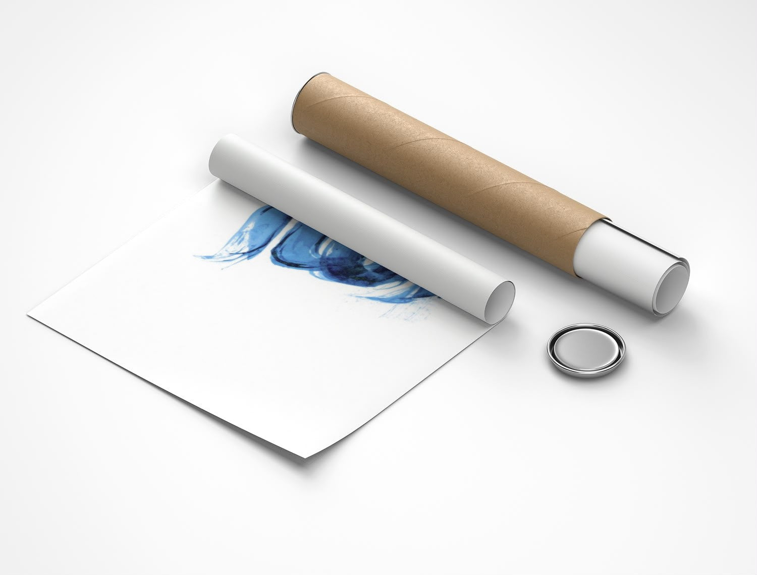 Rolled poster