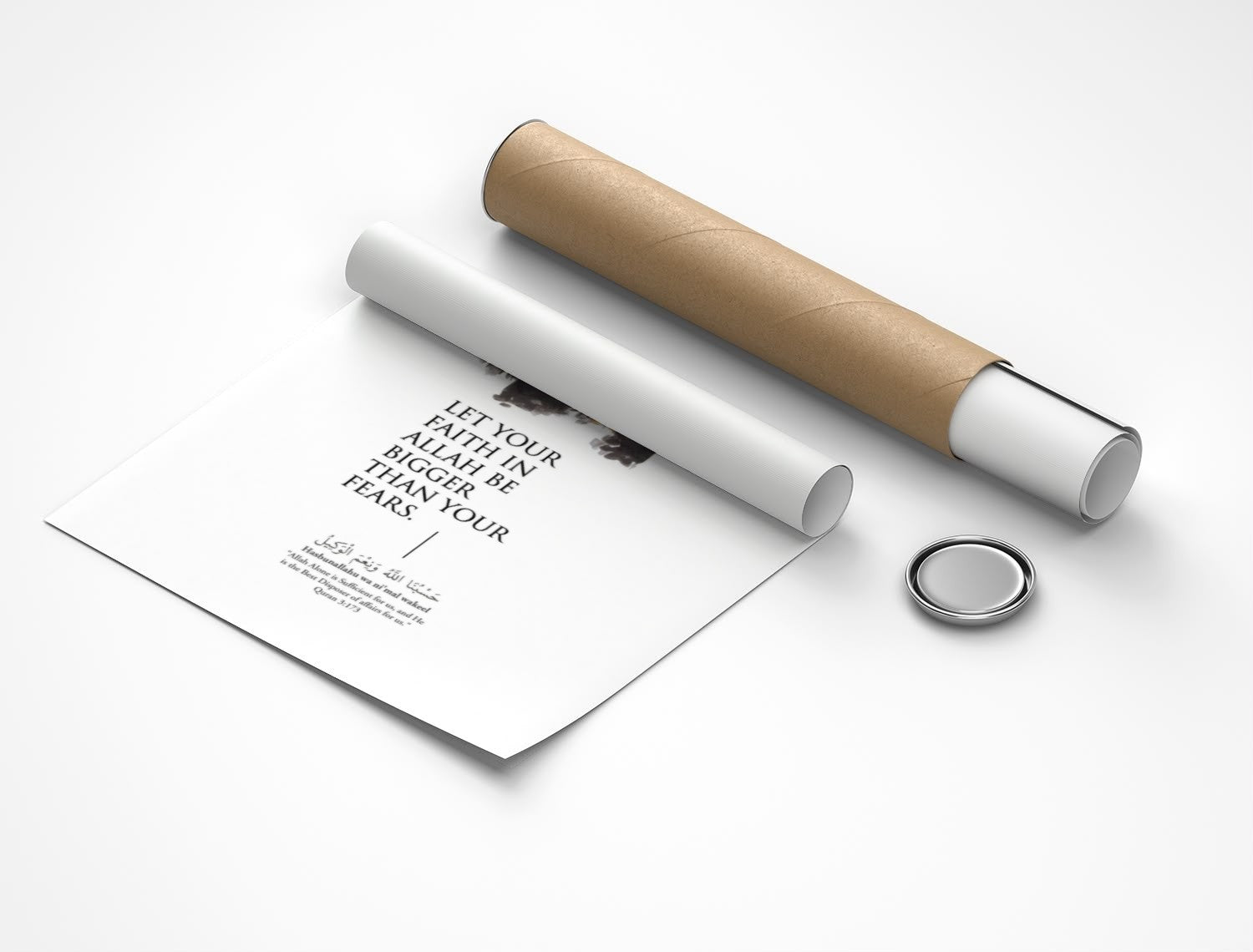 Rolled poster