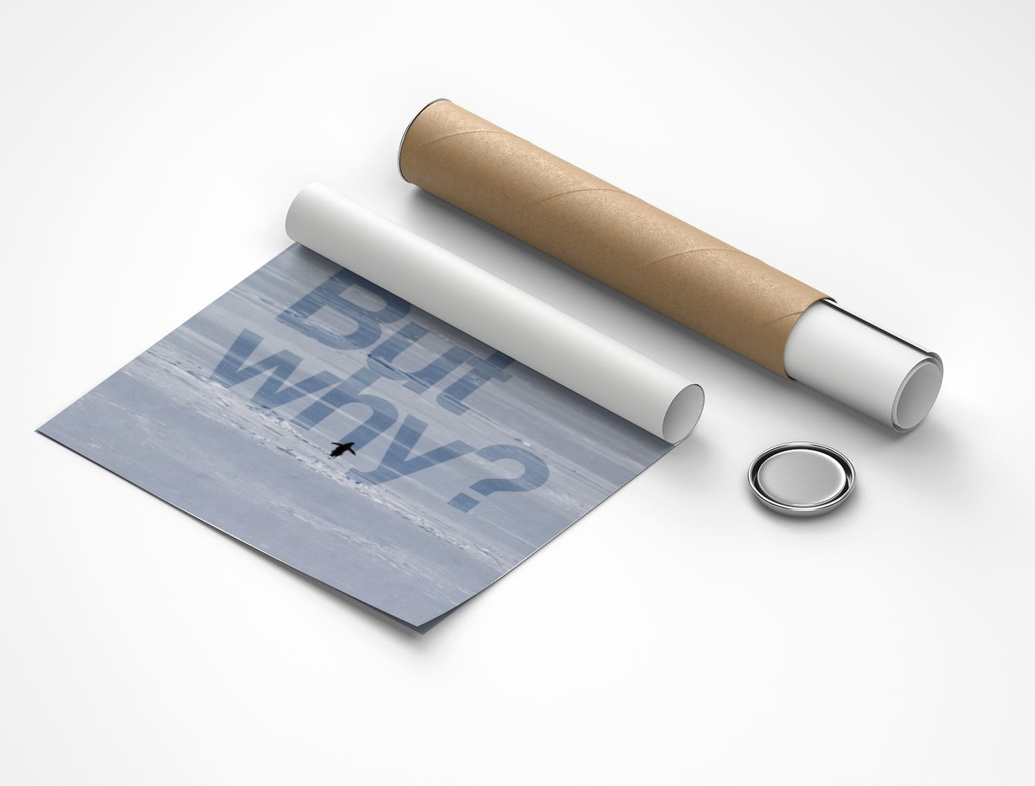 Rolled poster