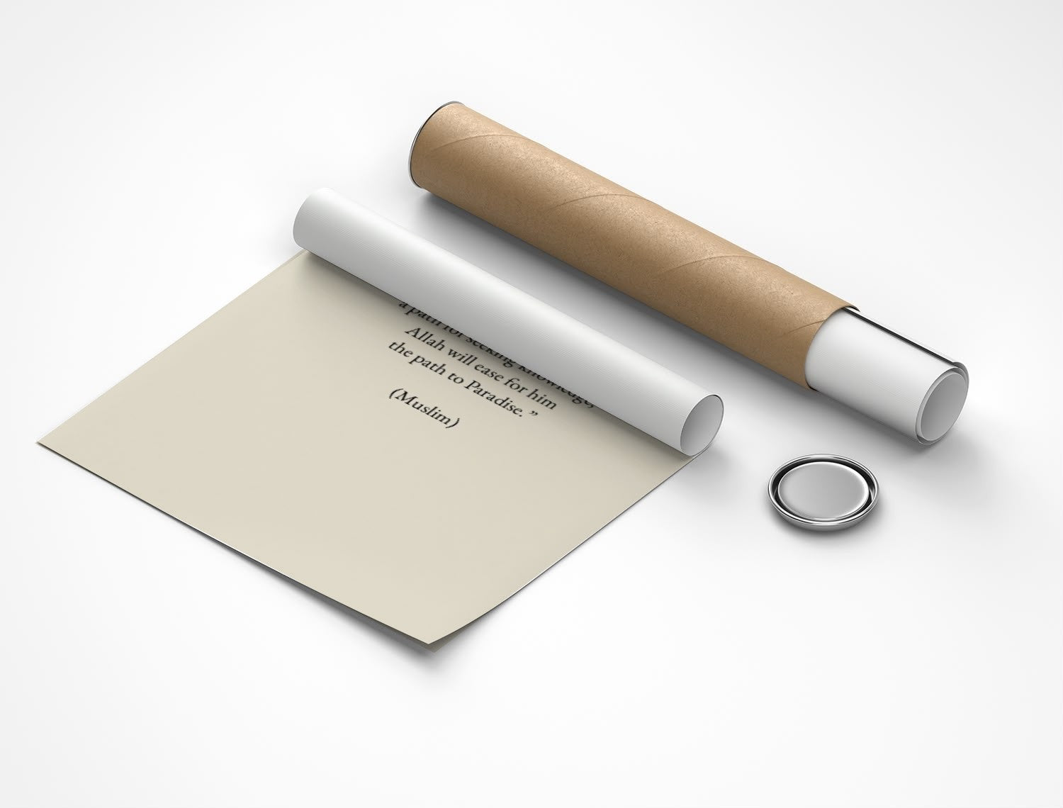 Rolled poster