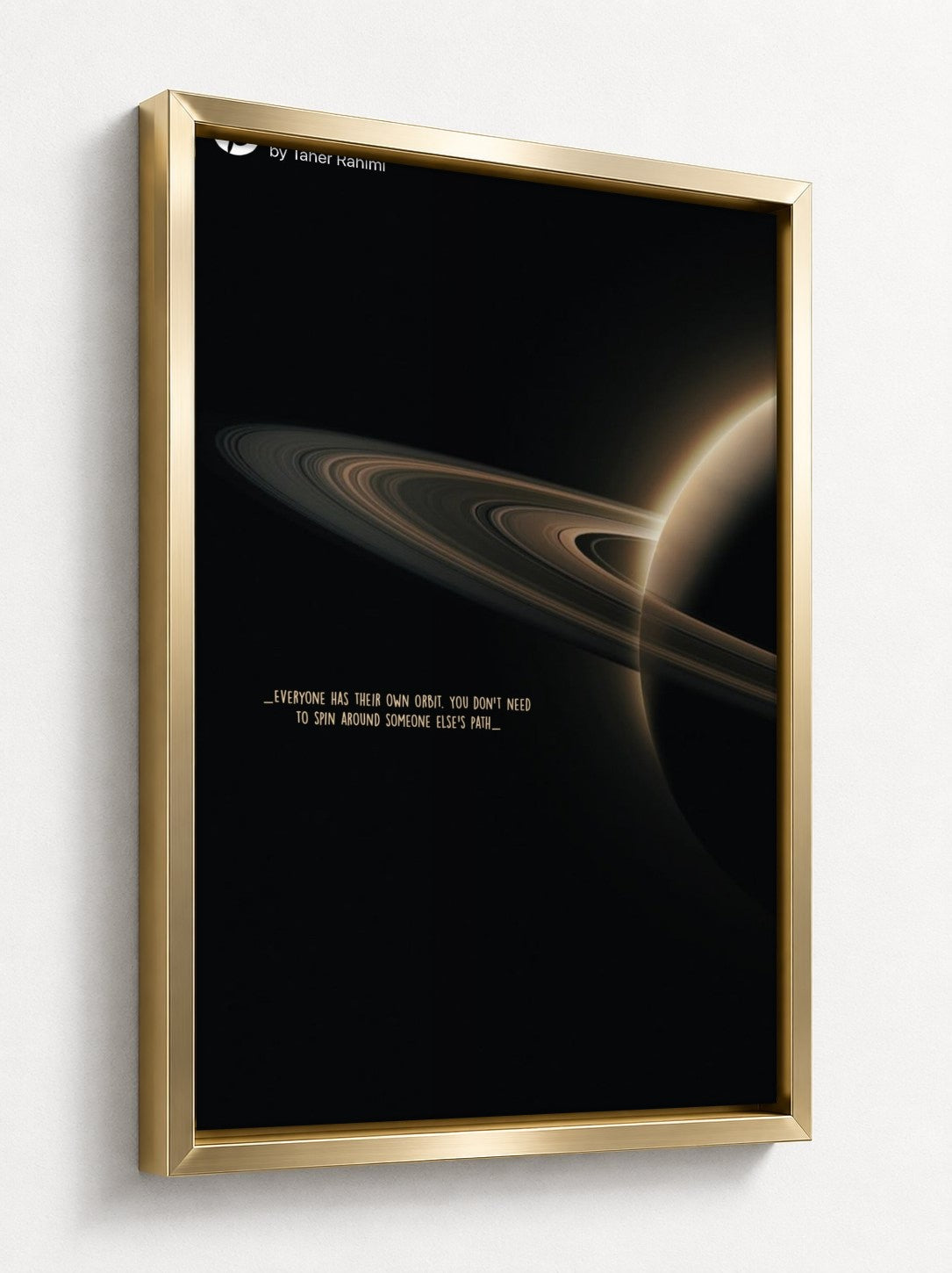 Gold floater