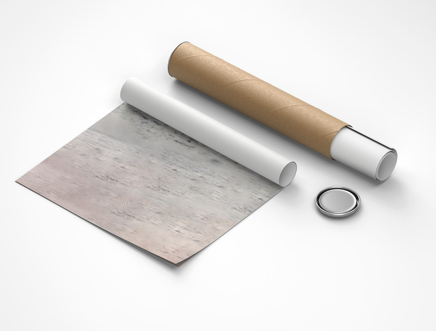 Rolled poster