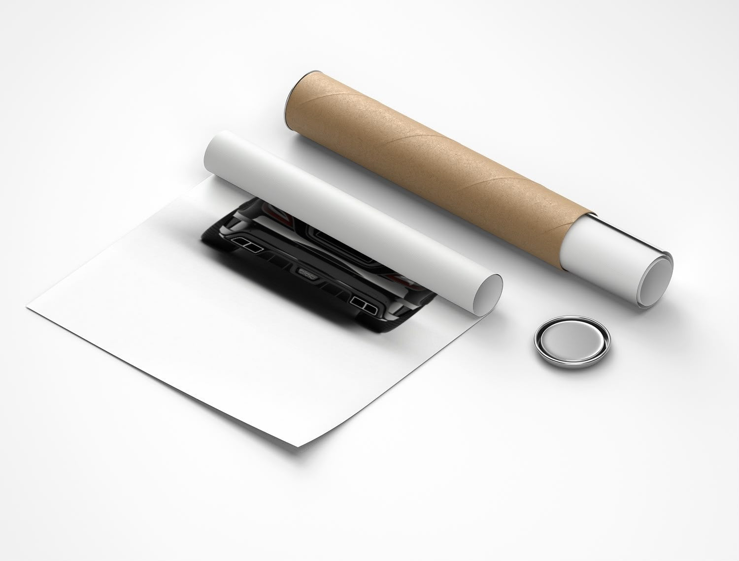 Rolled poster