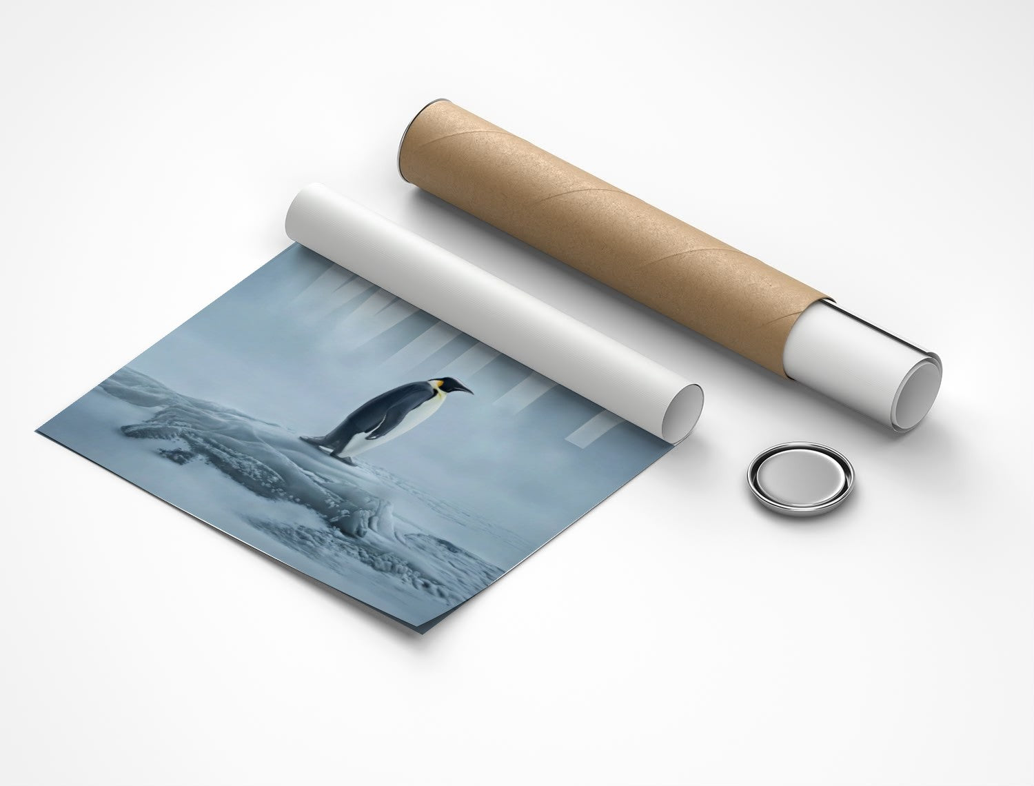 Rolled poster
