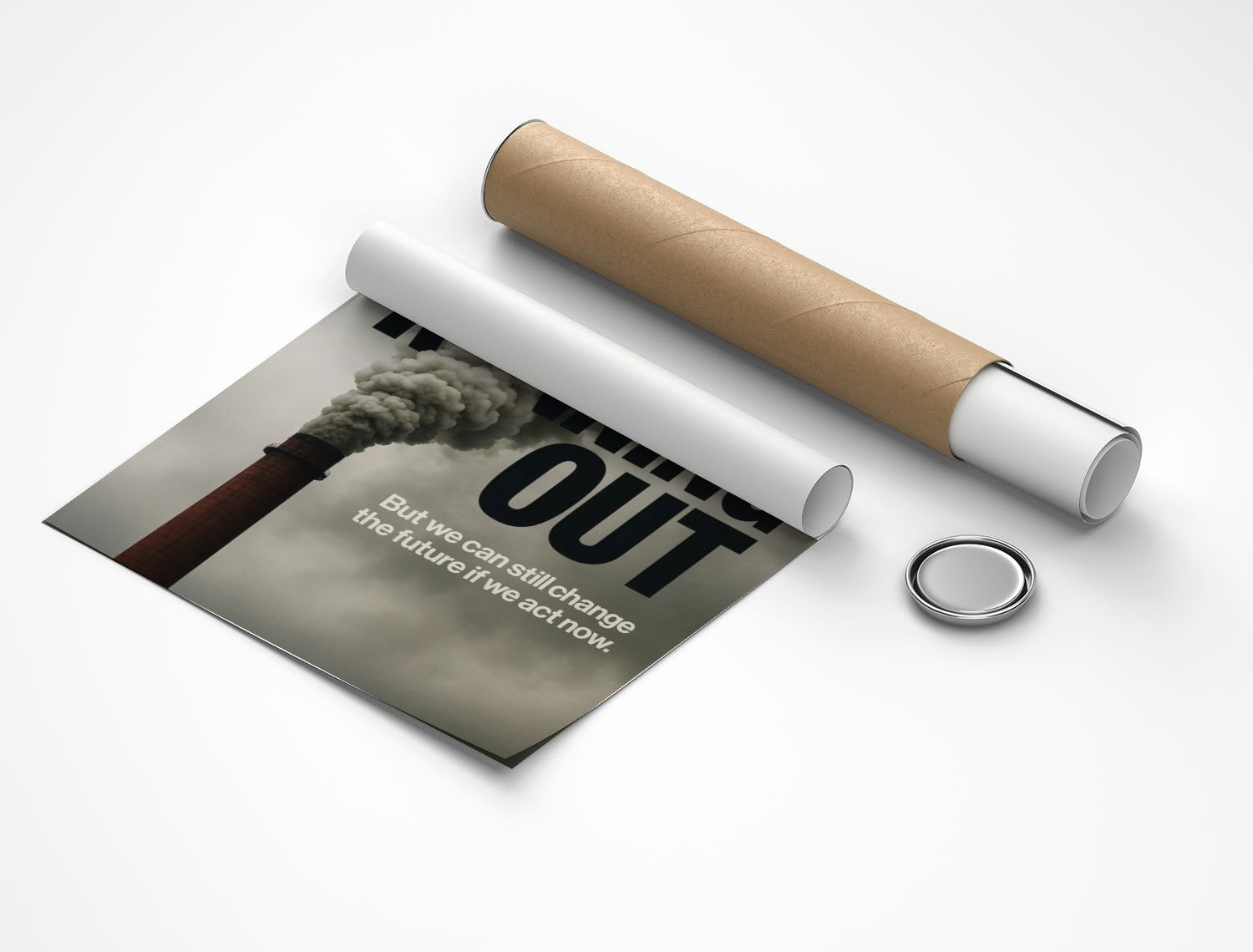 Rolled poster