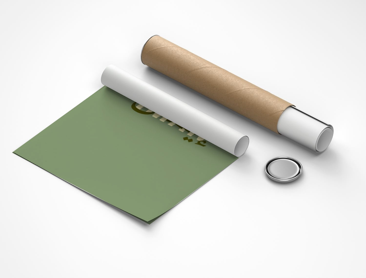 Rolled poster