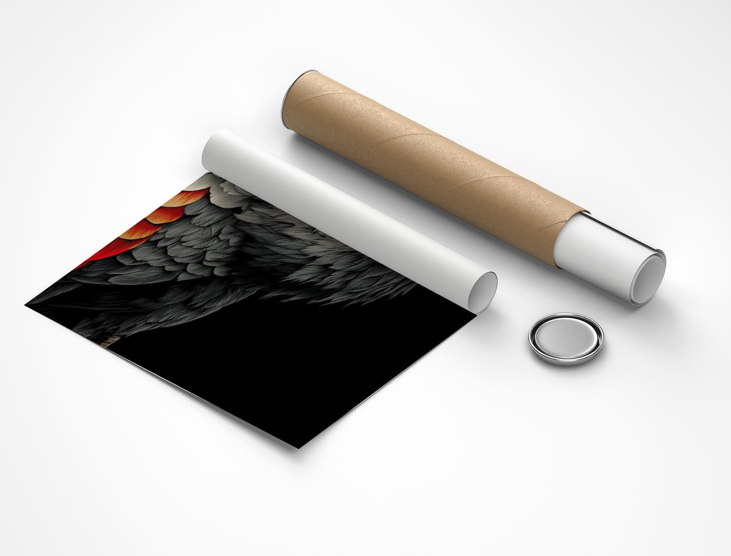 Rolled poster