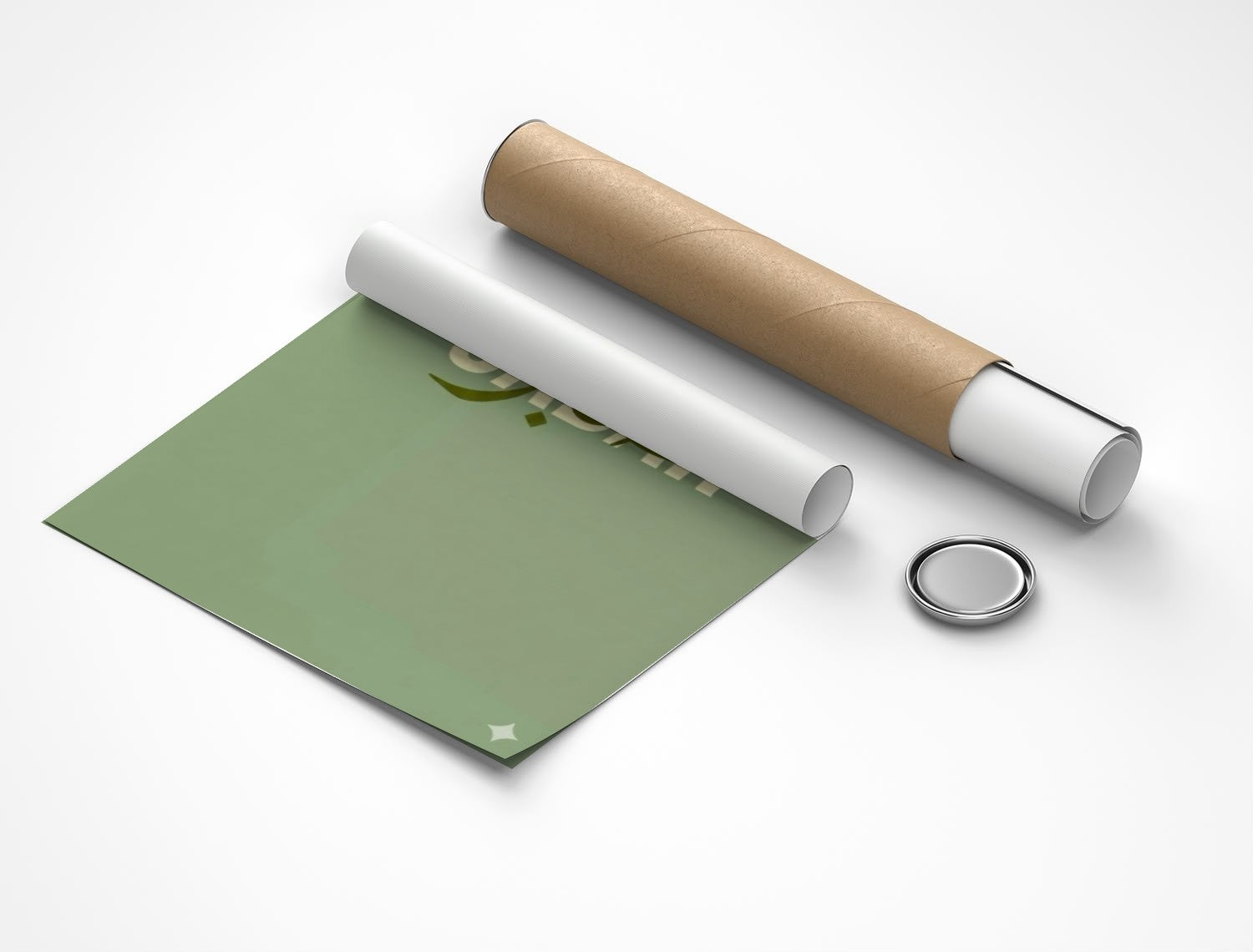 Rolled poster