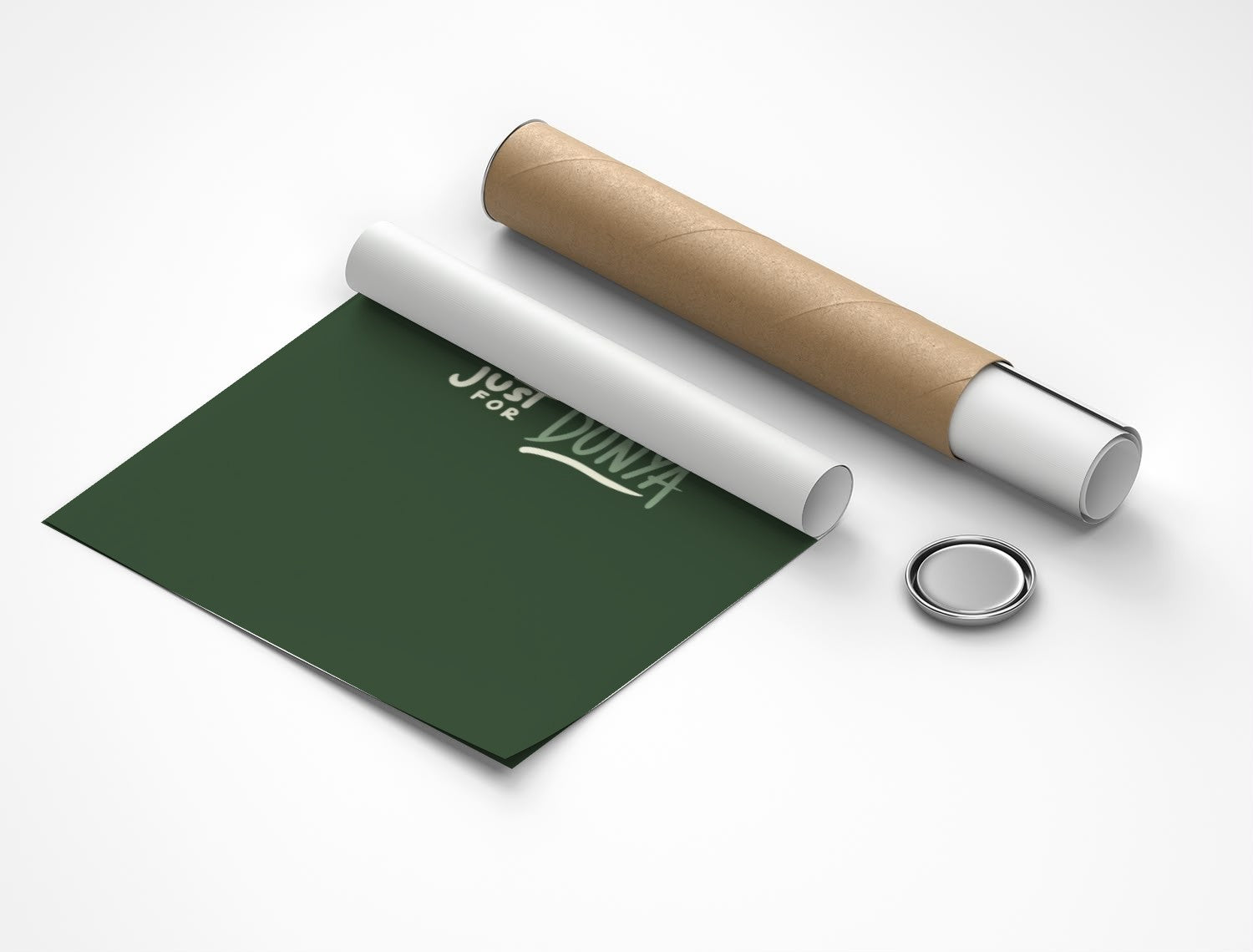 Rolled poster
