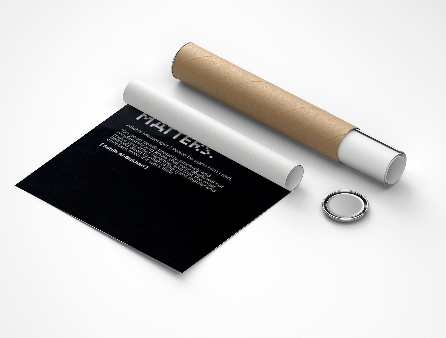 Rolled poster
