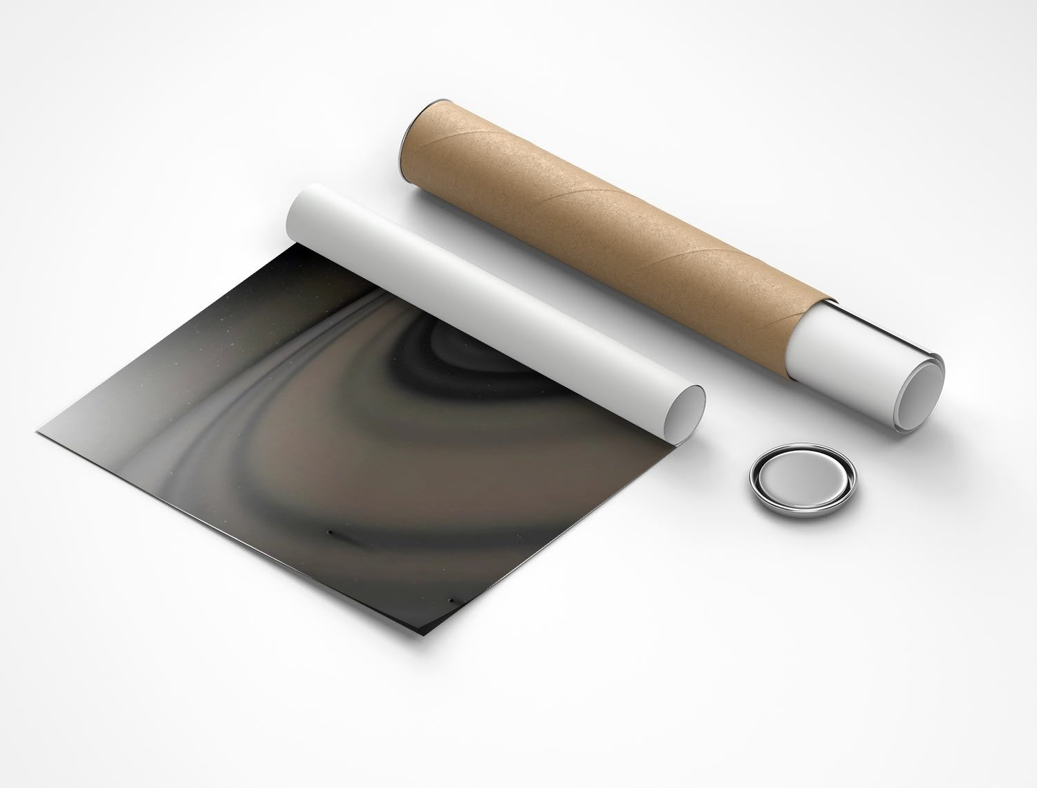 Rolled poster