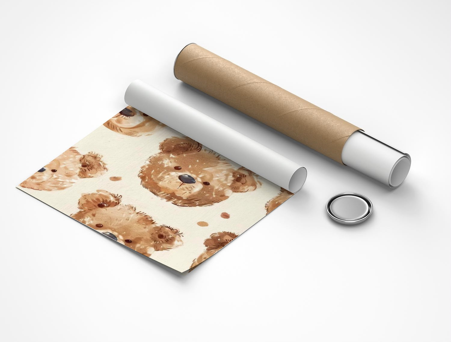 Rolled poster