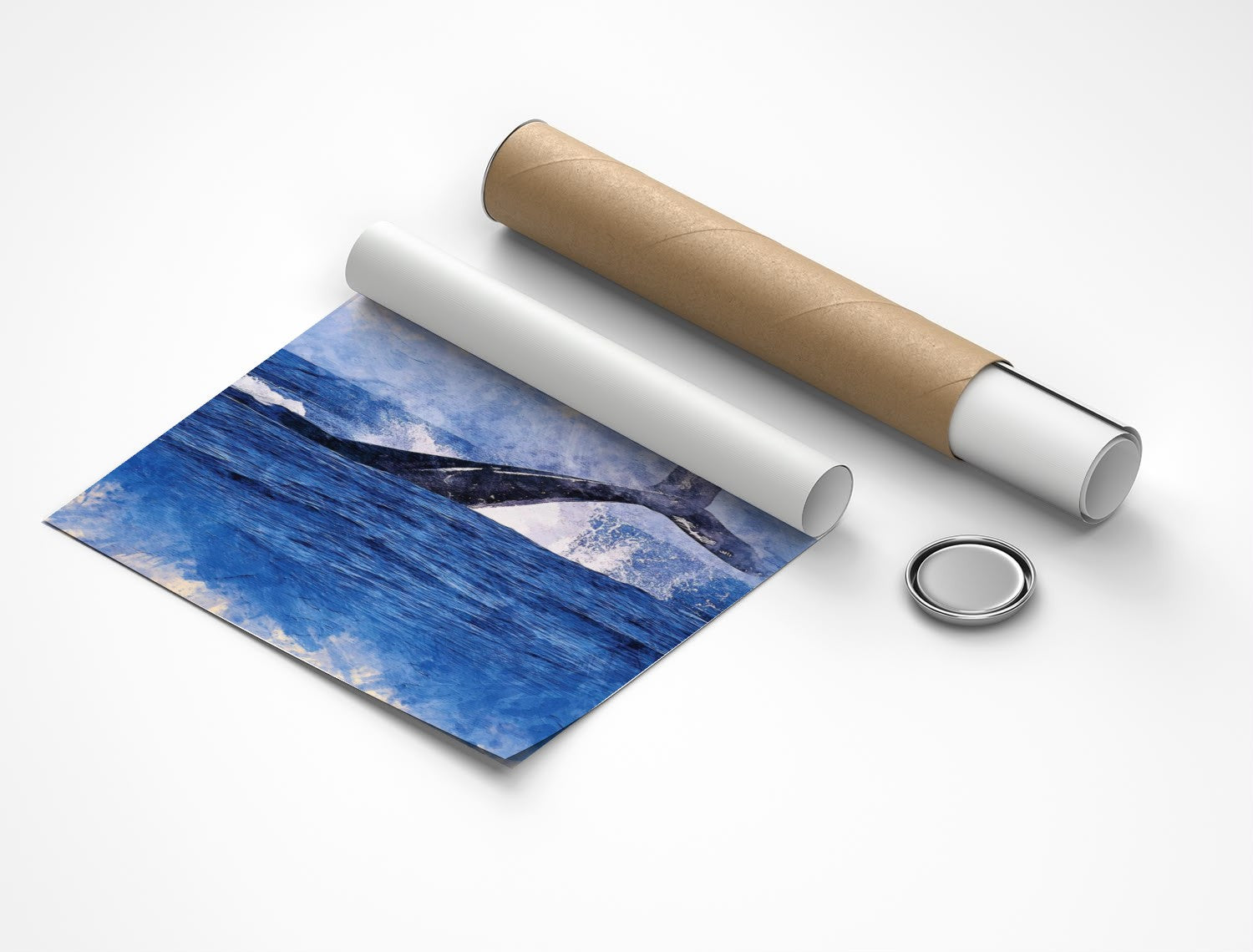 Rolled poster