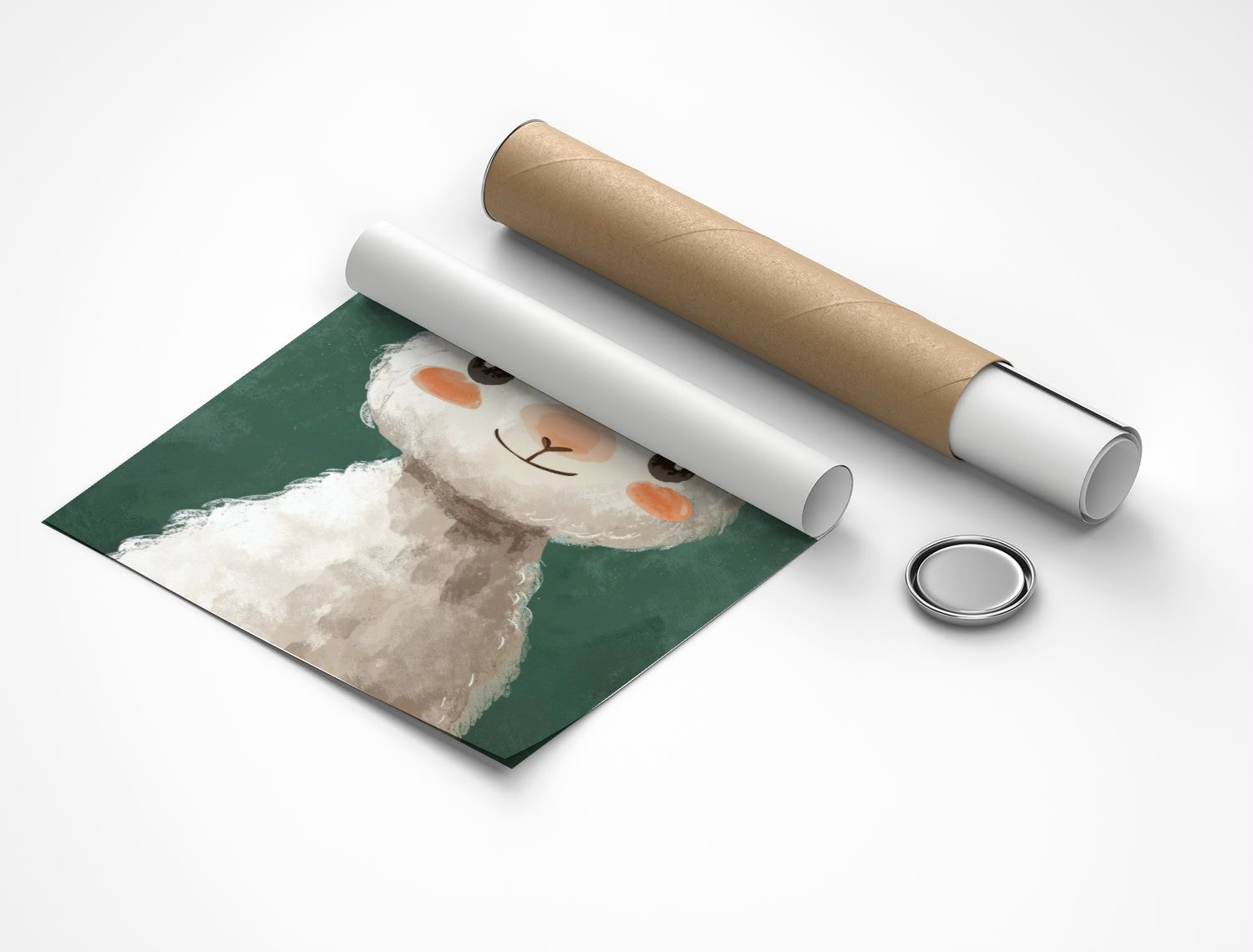 Rolled poster