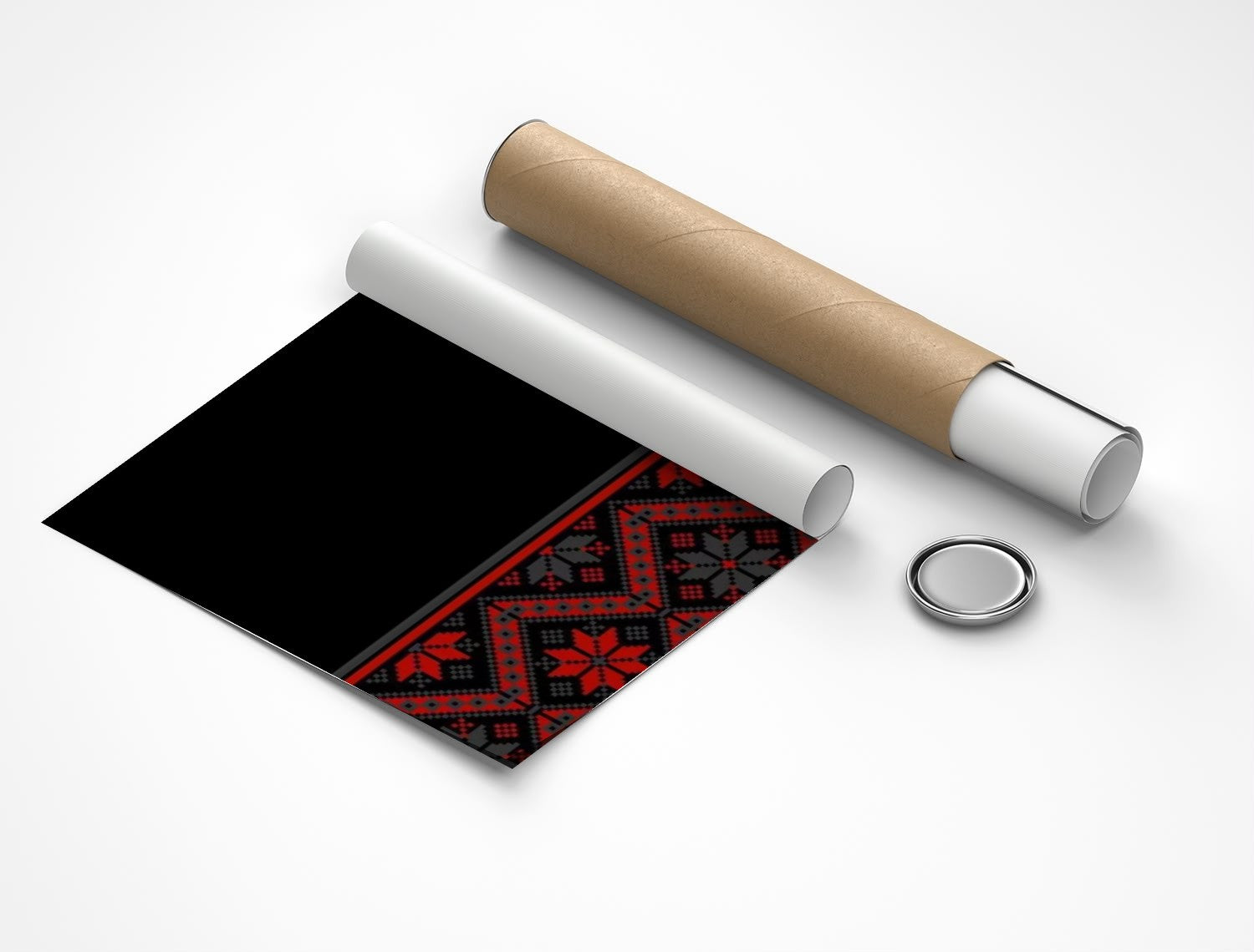 Rolled poster